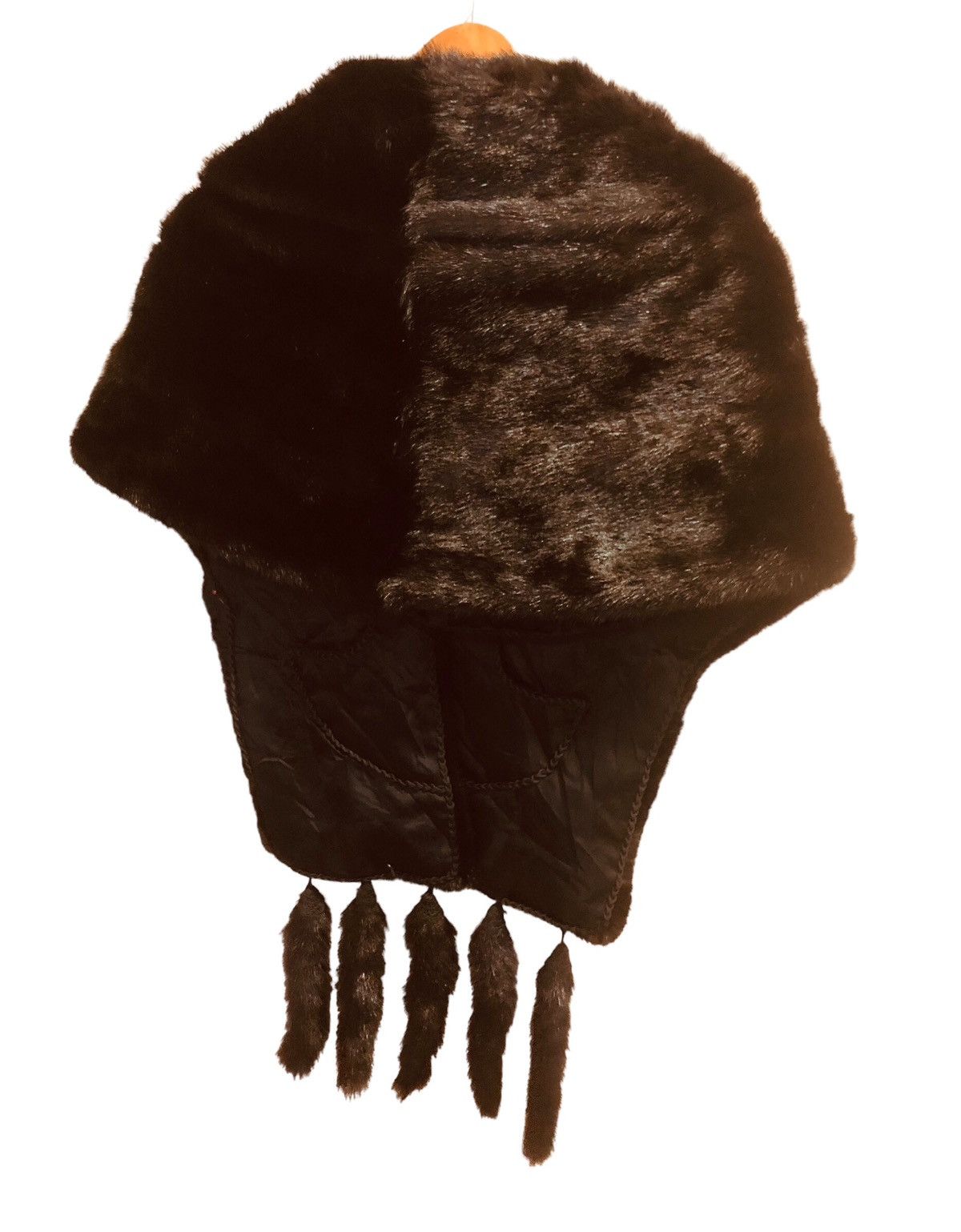 Other Nice!! Mink Fur Cape Winter Size ONE SIZE - 5 Thumbnail