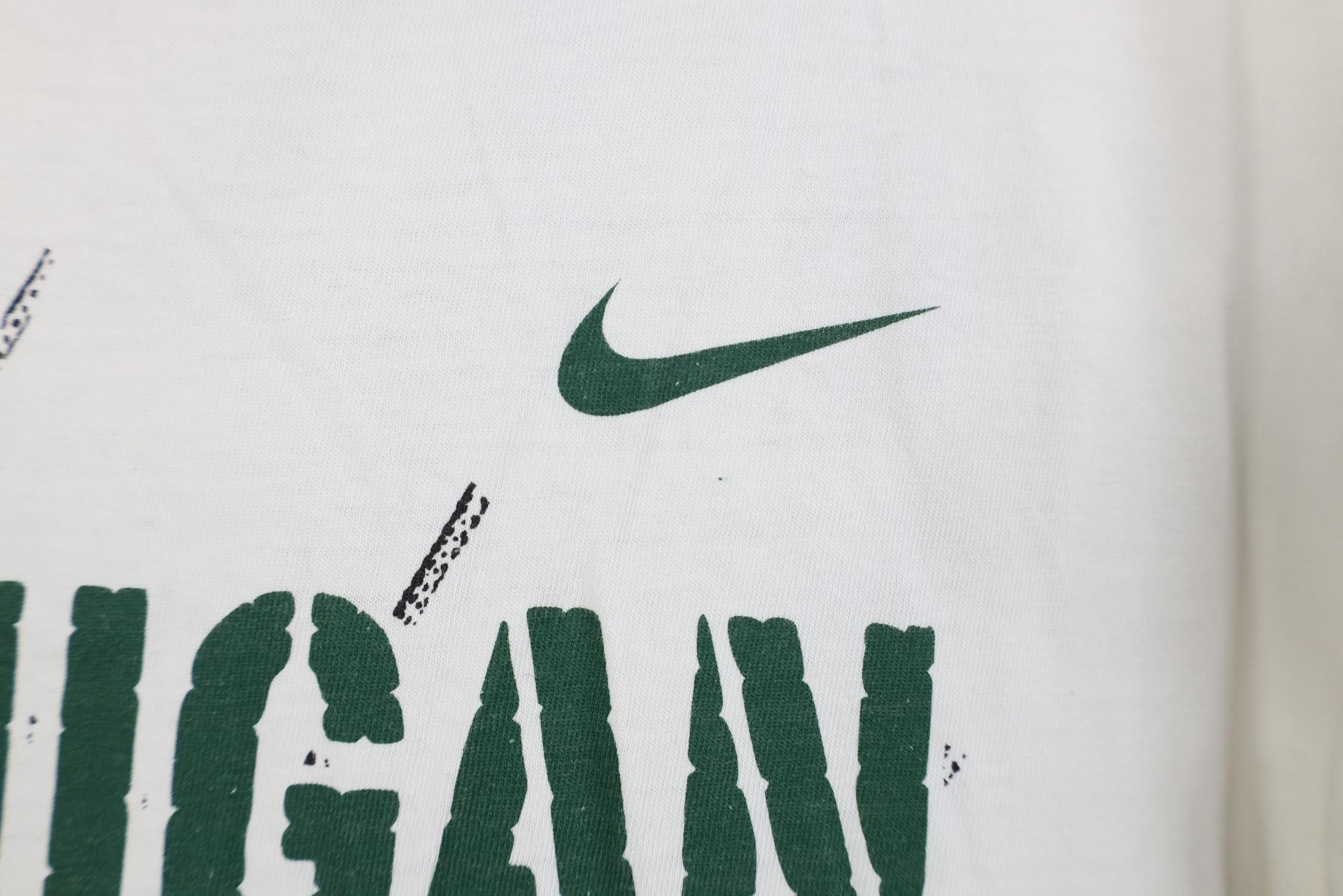 Nike Nike Michigan State University Soccer T-Shirt Distressed Size US S / EU 44-46 / 1 - 5 Thumbnail