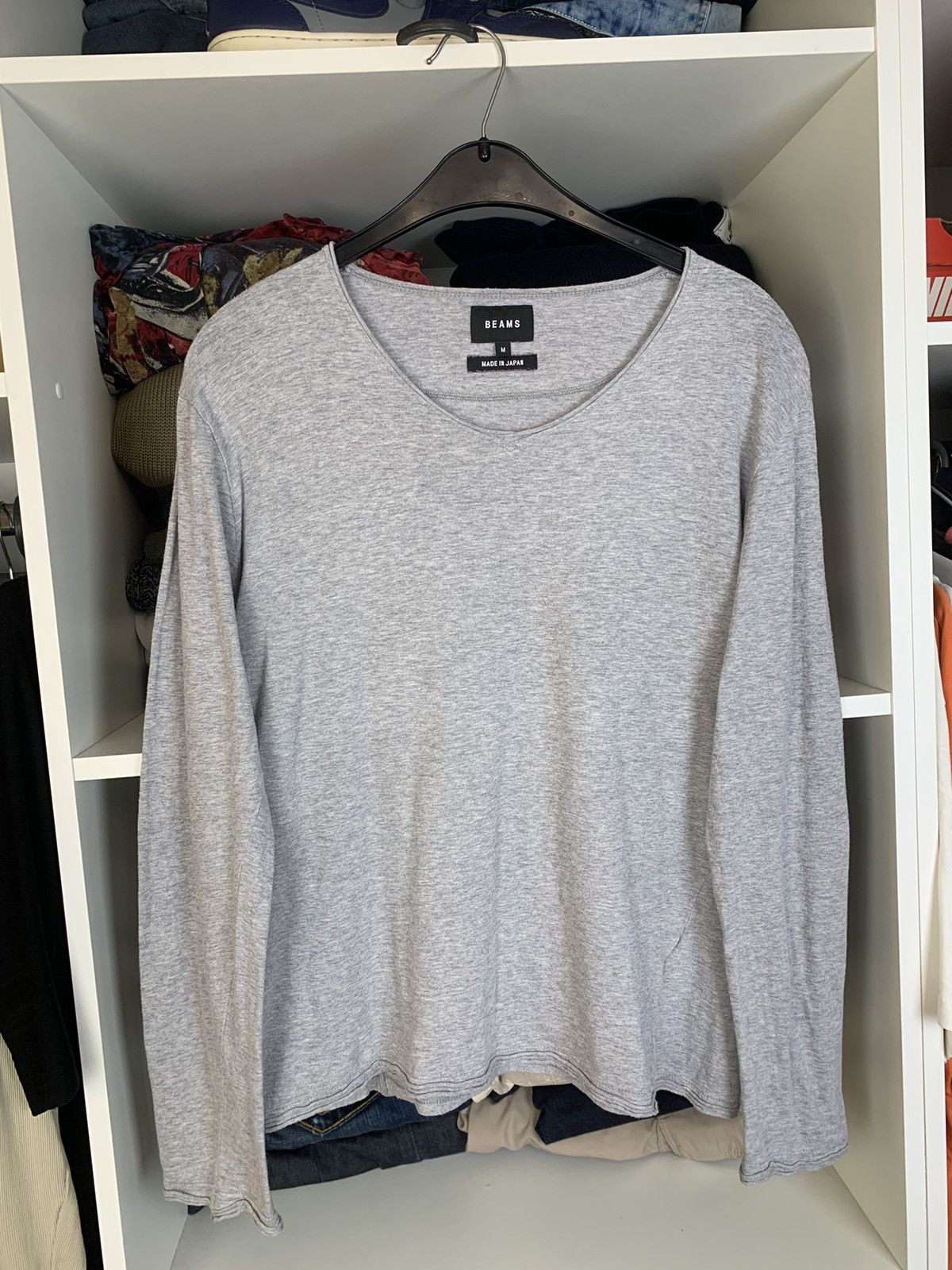 Beams Plus Beams Women’s Long Sleeve Top Made in Japan Size M / US 6-8 / IT 42-44 - 1 Thumbnail