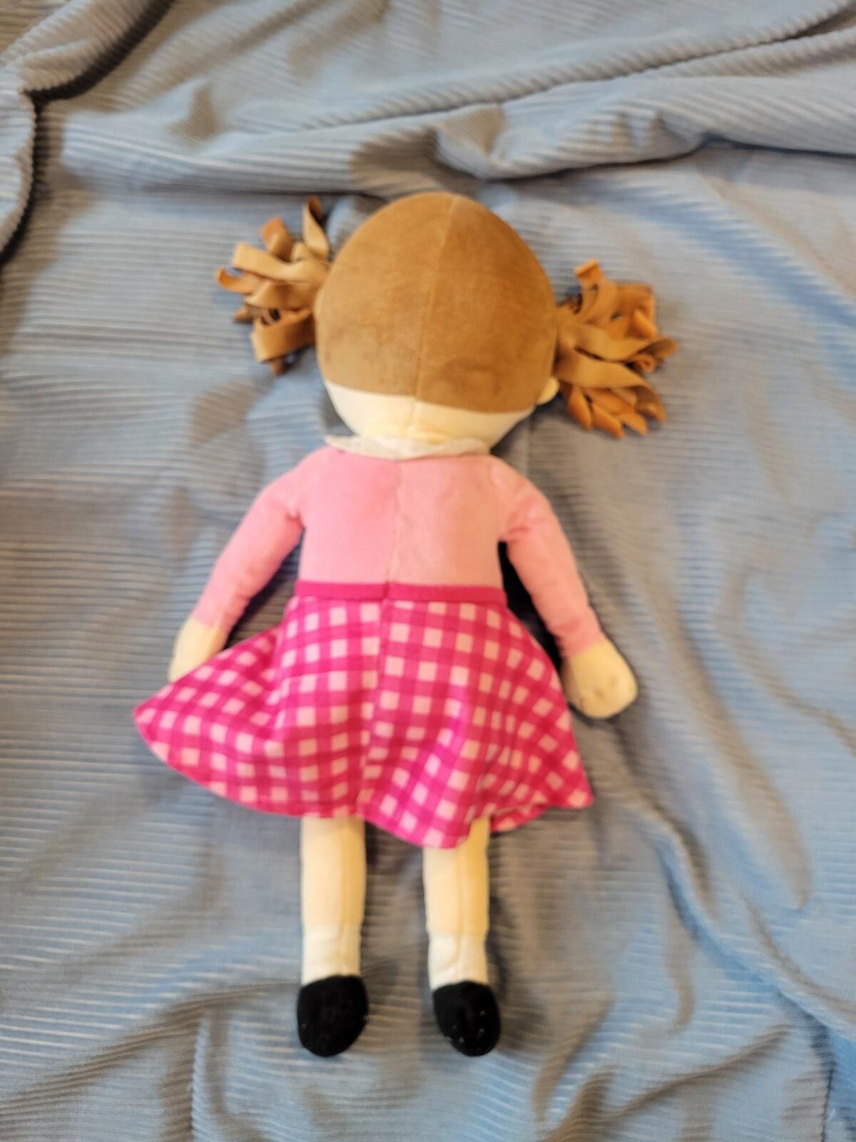 Other Pinkalicous Soft Plush Doll with Pink Checkered Dress Size ONE SIZE - 2 Thumbnail