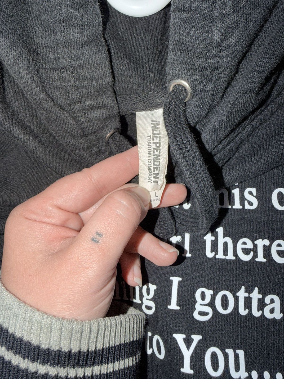 Independent Trading Co. LIL TRACY ANARCHY HOODIE Size US L / EU 52-54 / 3 - 4 Thumbnail