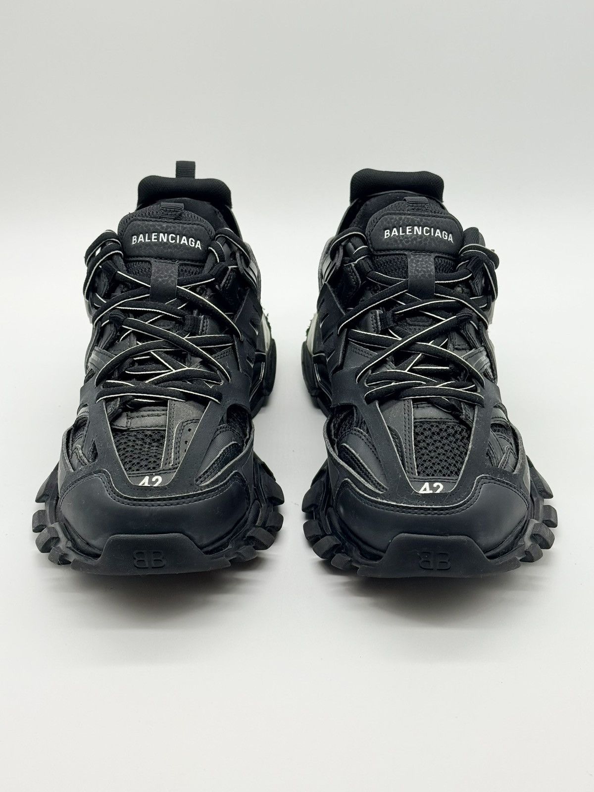 Balenciaga Size 9 - Balenciaga Track LED Sneaker Black Size US 9 / EU 42 - 4 Thumbnail