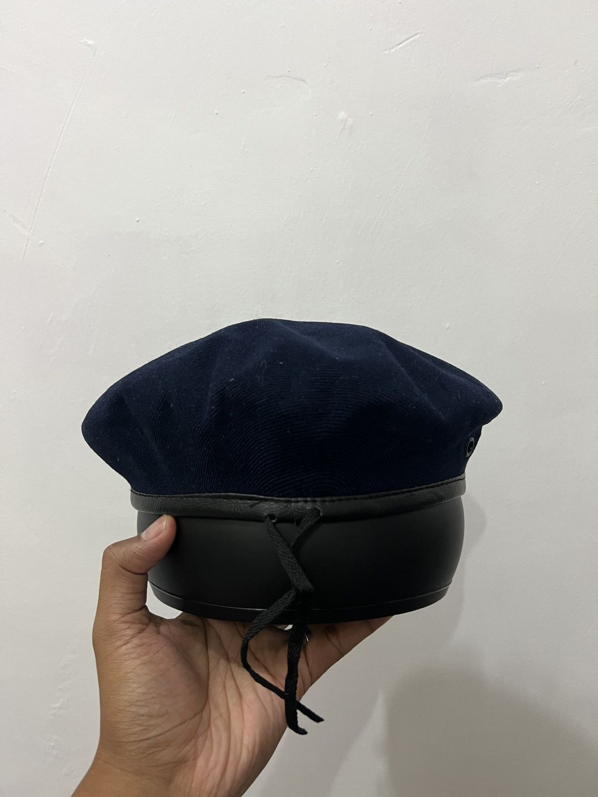 Barrett Top Beret Wool Indigo Vintage Size ONE SIZE - 4 Thumbnail