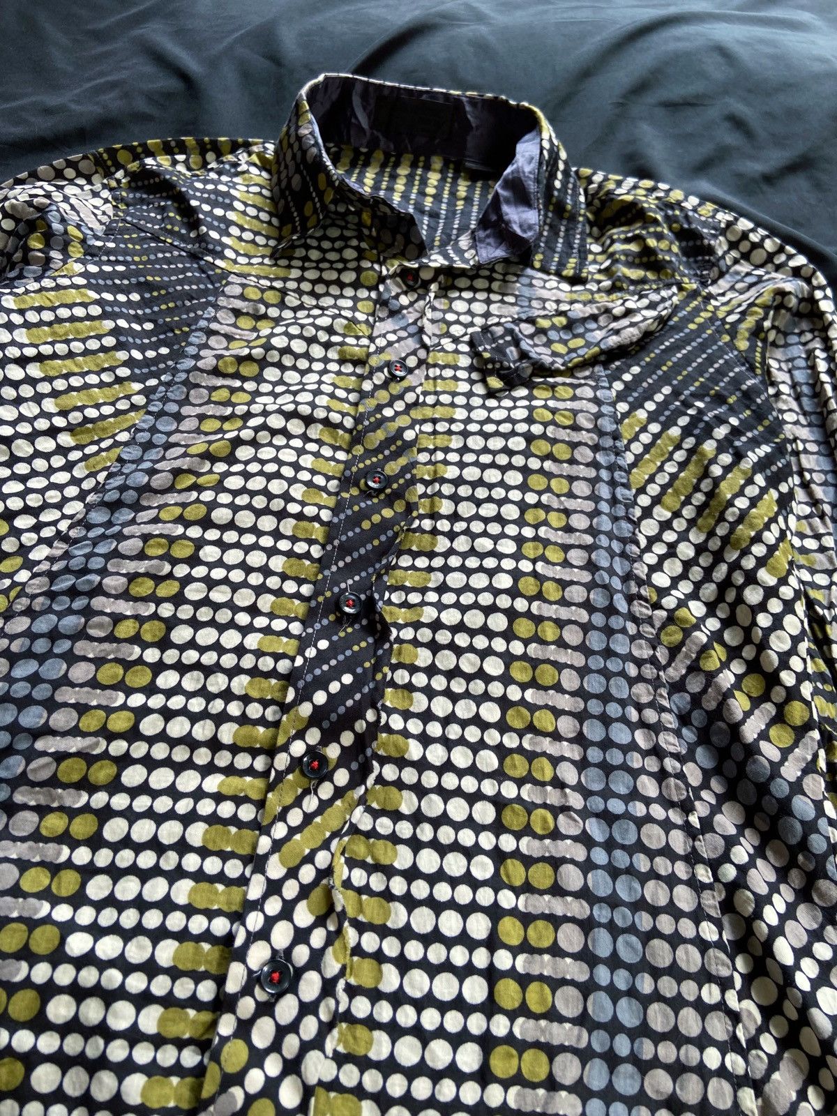 Japanese Brand TASSO DU MODE MEN BUTTON DOWN SHIRT Size US M / EU 48-50 / 2 - 2 Thumbnail