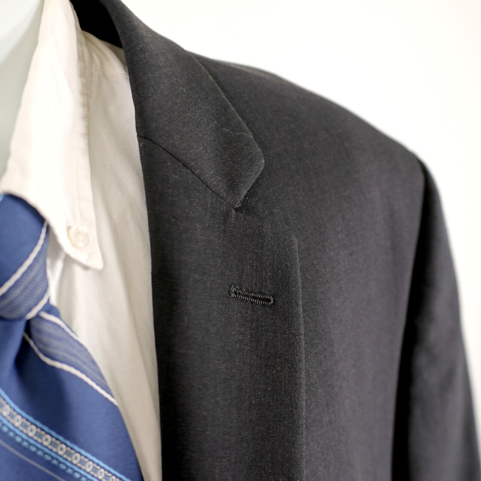 Pronto Uomo Pronto Uomo Platinum Wool Gray 2 Button Blazer 48R Or Slim F Size 48R - 2 Thumbnail