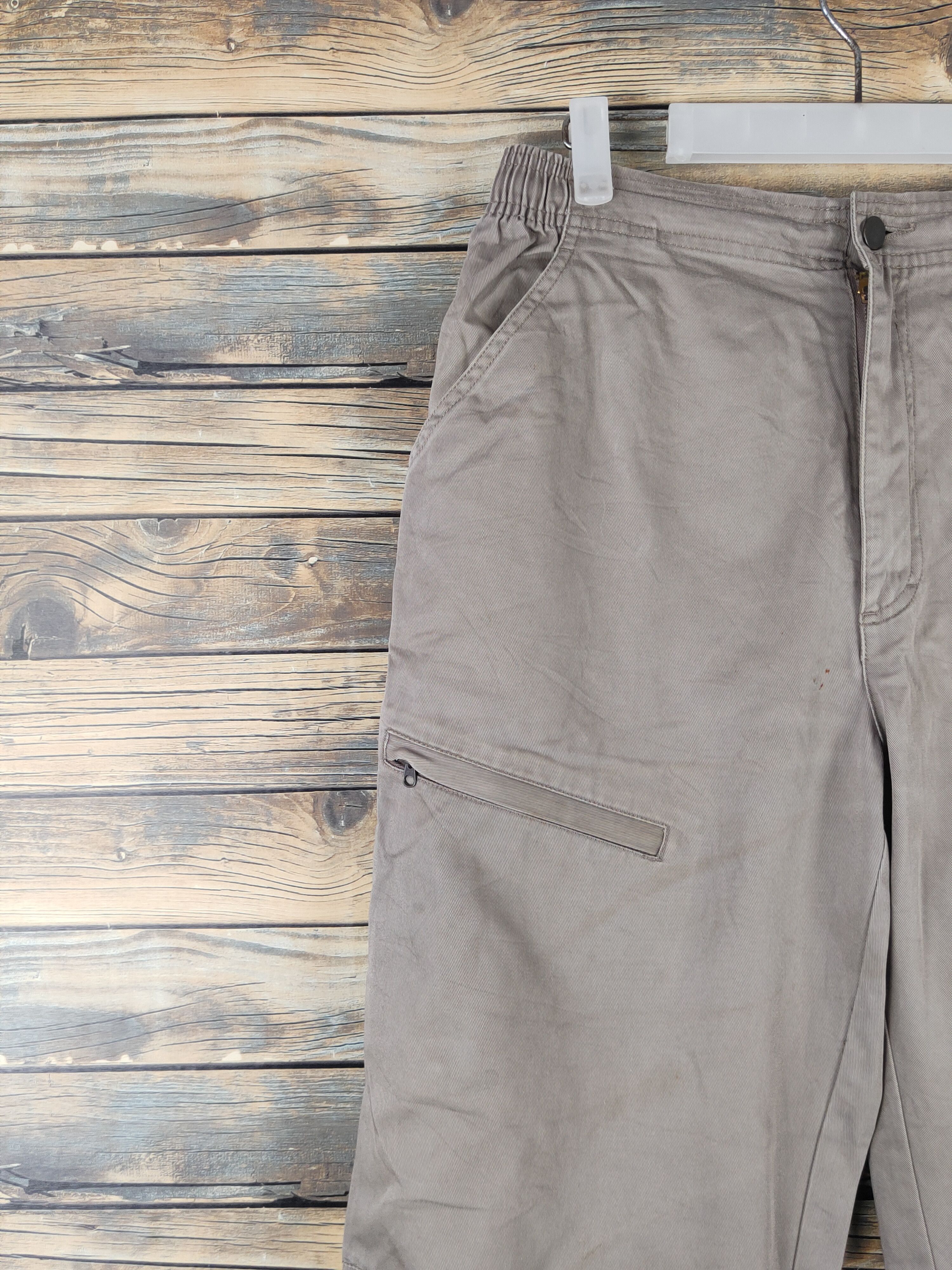 Adidas DL Adidas Beige Multipocket Tactical Casual Pants #794 Size US 33 - 3 Thumbnail