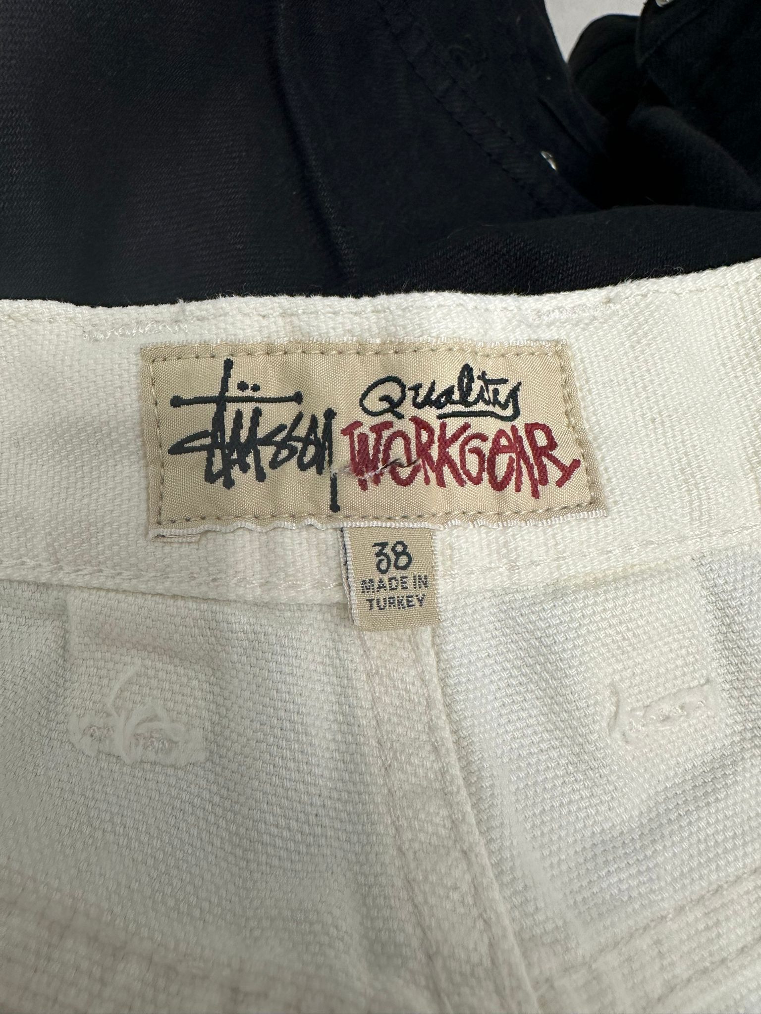 Stussy × Vintage Stussy Double Knee Work Pant in Bone 38 Size US 38 / EU 54 - 8 Thumbnail
