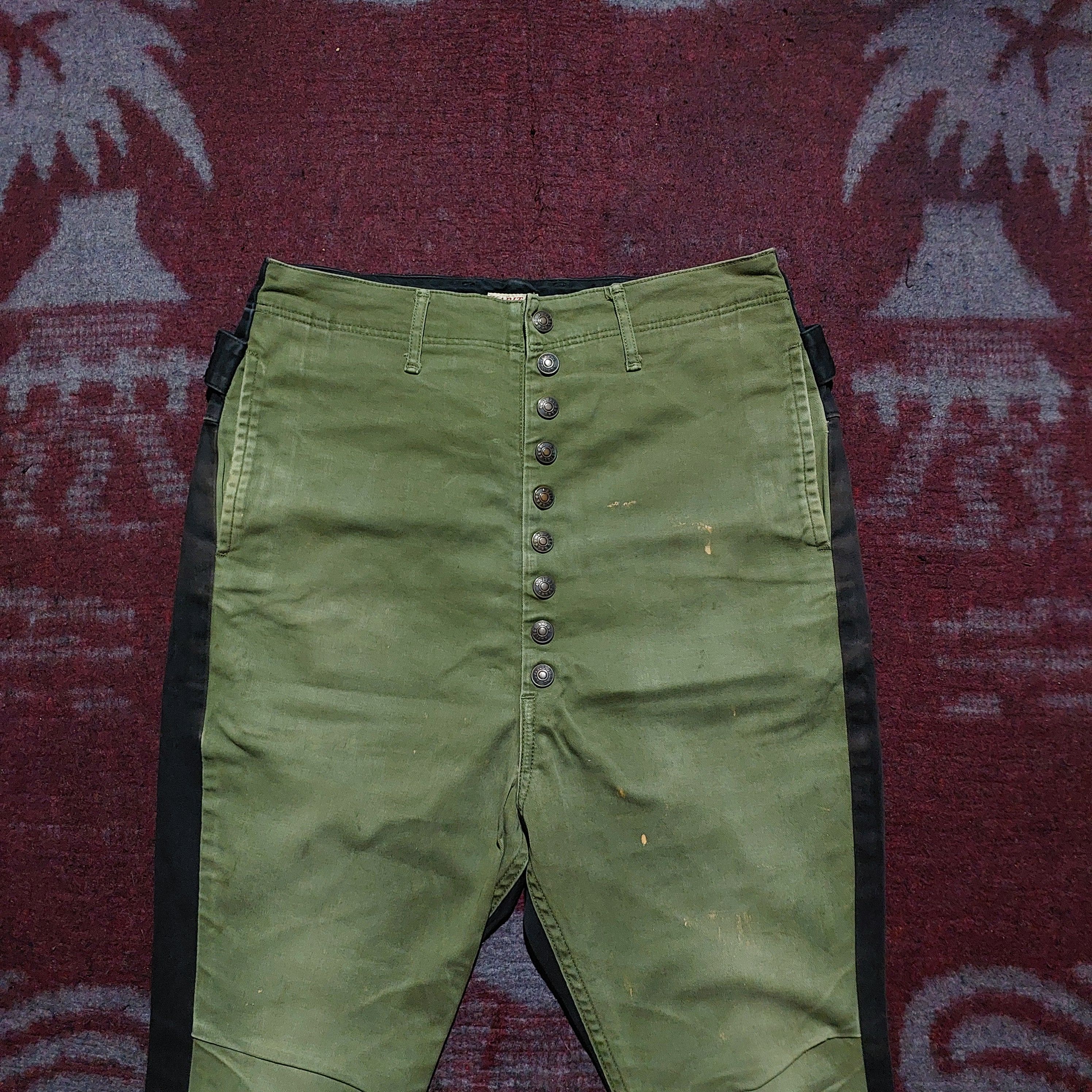 Kapital Kapital two colour Clown button down pants Size US 28 / EU 44 - 2 Thumbnail