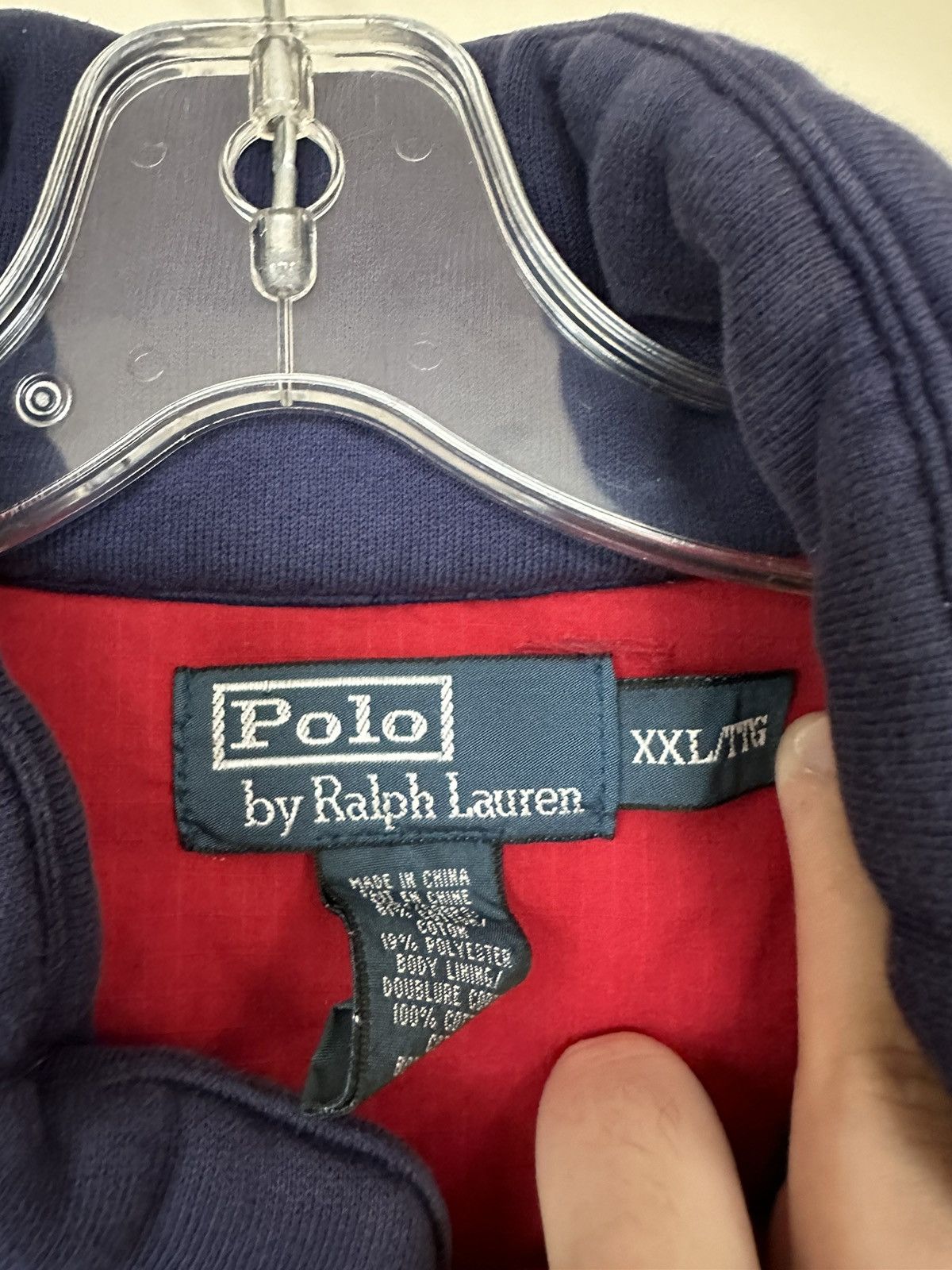 Polo Ralph Lauren × Vintage Vintage 90s Polo Ralph Lauren Pony Quilted Zip Up Vest Size US XXL / EU 58 / 5 - 13 Thumbnail