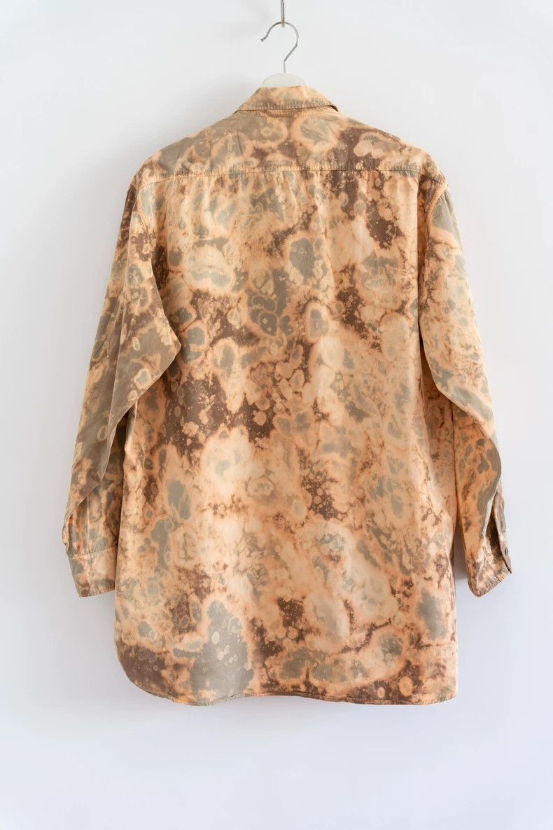 Yohji Yamamoto Yohji Yamamoto size os 90s tie-dyed old shirt 2502-Nextarr Size US M / EU 48-50 / 2 - 2 Thumbnail