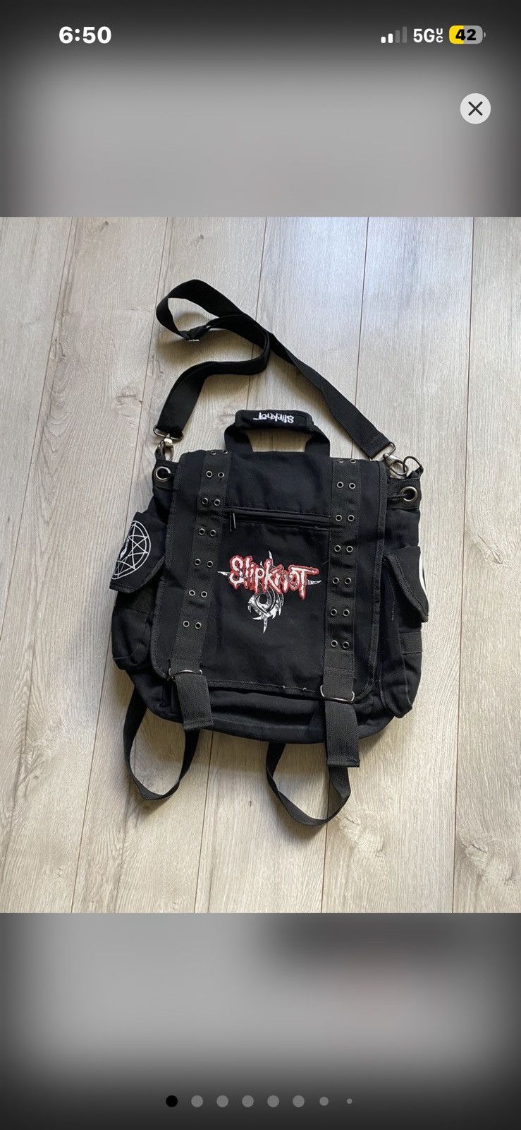 Slipknot WTB SLIPKNOT MESSENGER BAG Size ONE SIZE - 2 Thumbnail
