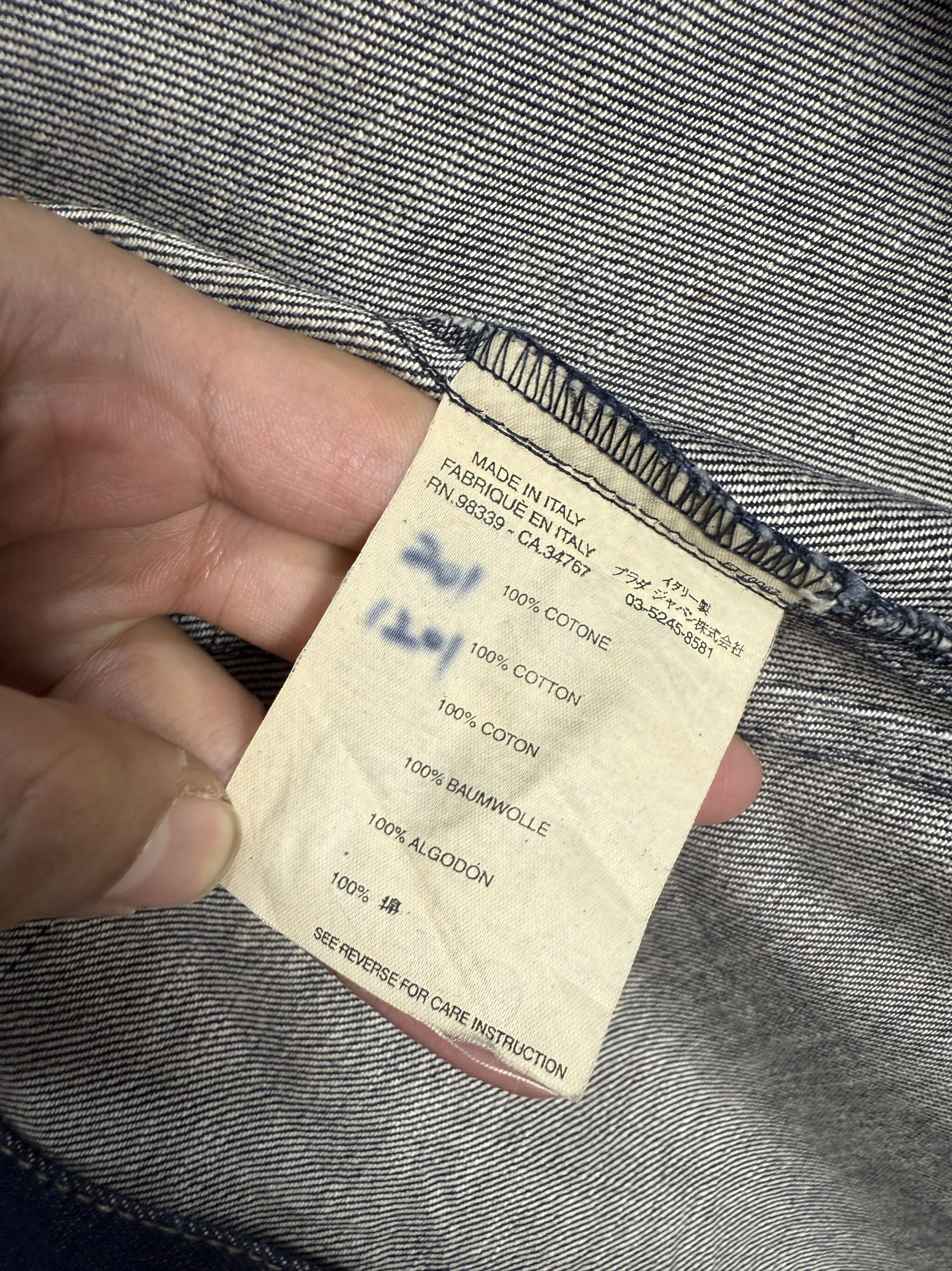 Prada Prada Denim Jacket Size L / US 10 / IT 46 - 11 Thumbnail