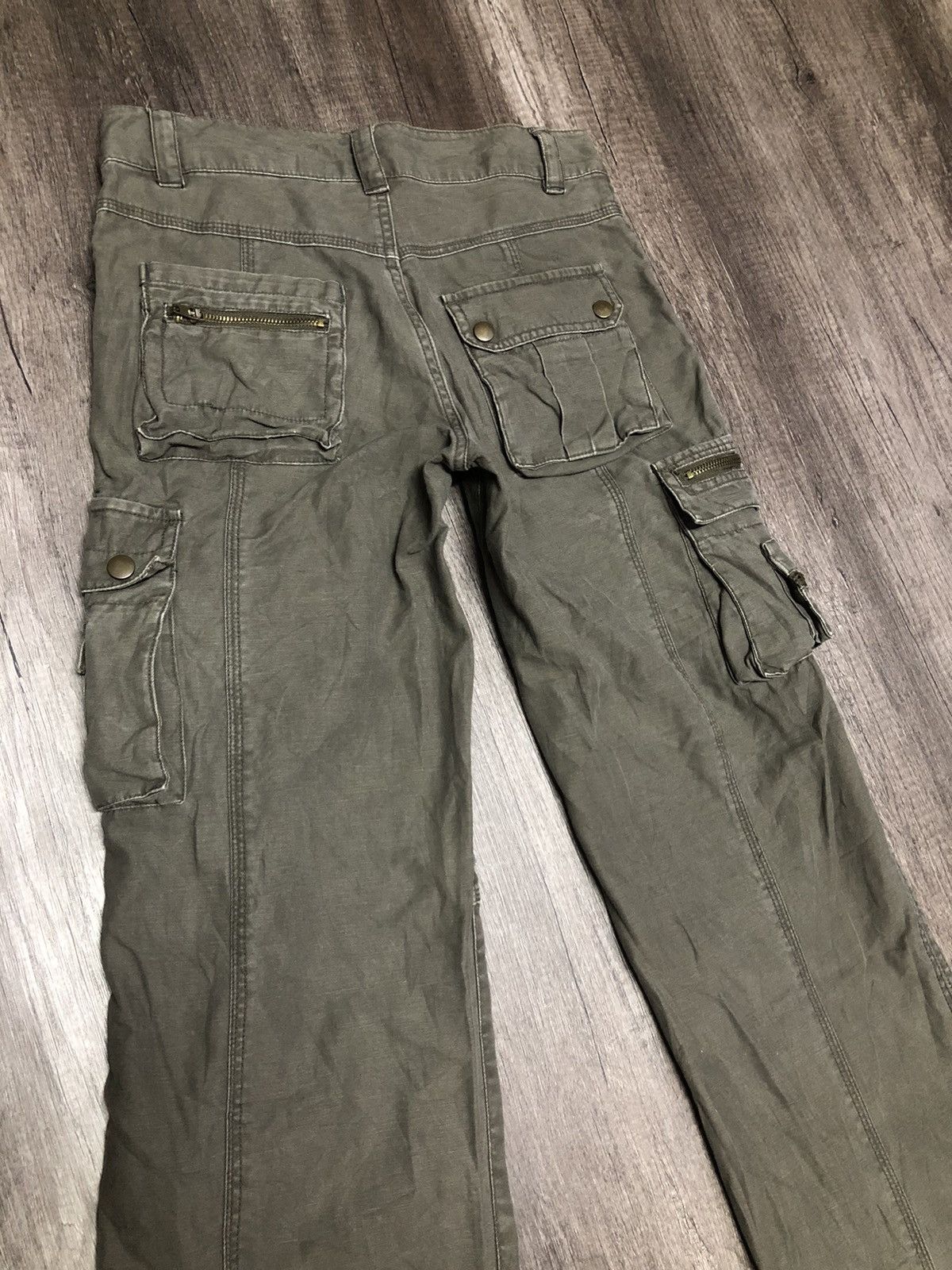 Designer × Japanese Brand Vintage Magic Square Cargo Pant Multi Pocket Size US 29 - 14 Thumbnail