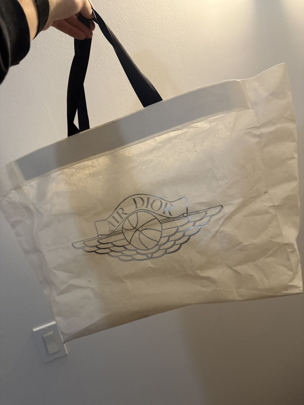 Dior × Jordan Brand Jordan Air Dior Bag Dior 1s JORDANS bag tote Size ONE SIZE - 1 Thumbnail