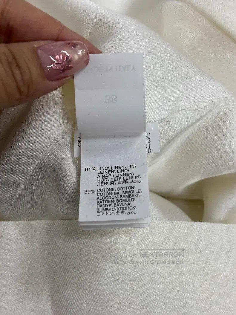 Brunello Cucinelli Brunello Cucinelli White Blazer Jacket Size XS / US 0-2 / IT 36-38 - 7 Thumbnail