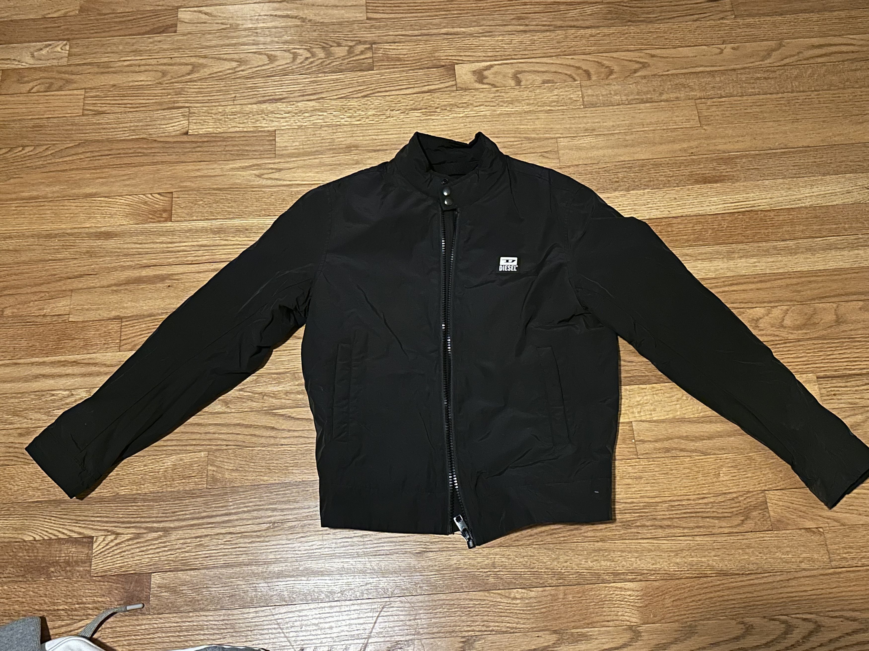Diesel Diesel Black Biker Jacket M Size, From Japan, J-Halls-KA Size US M / EU 48-50 / 2 - 4 Thumbnail