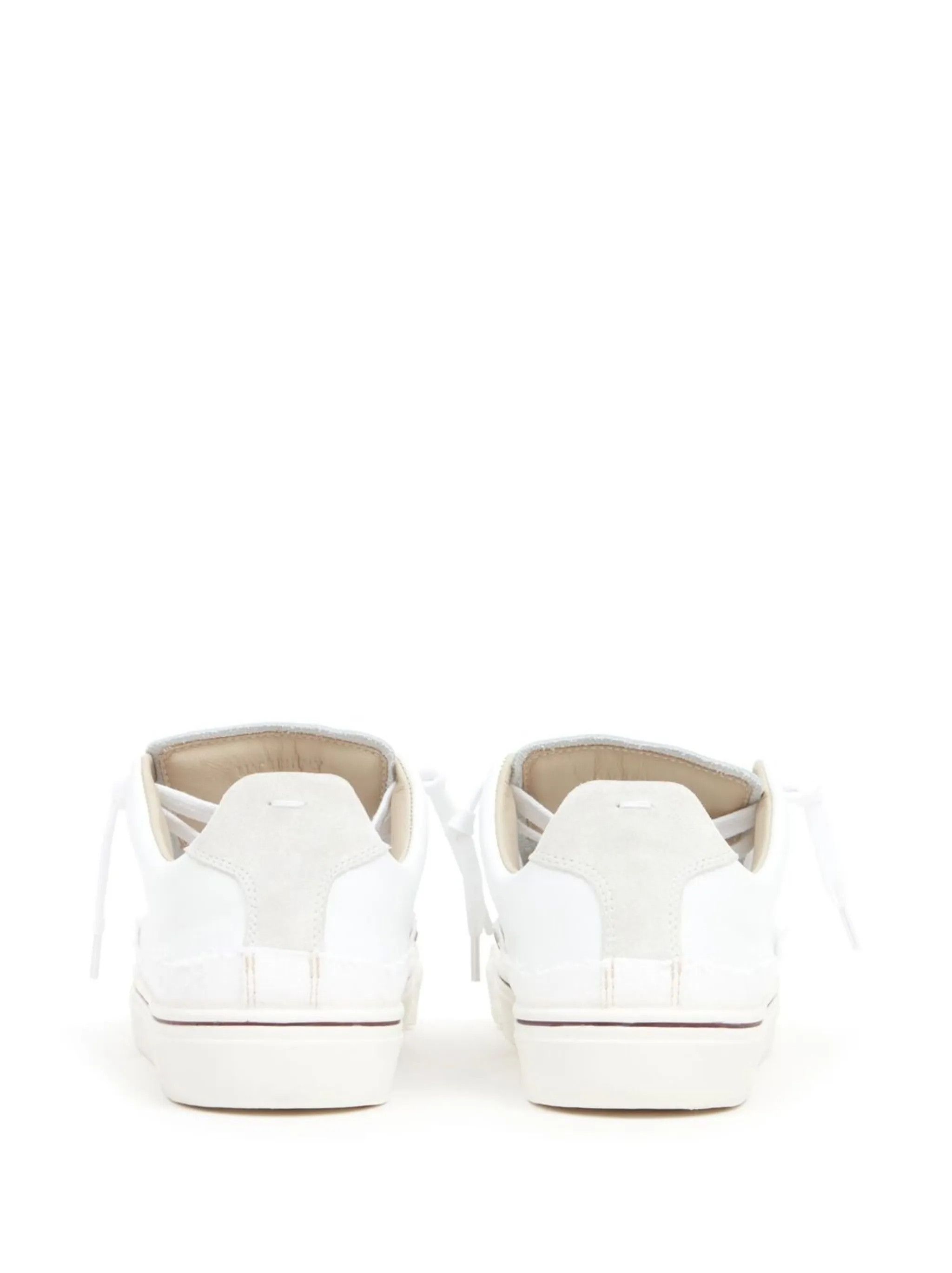 Maison Margiela o1w1db11225 New Evolution Slip-on Sneakers in White Size US 7 / IT 37 - 3 Thumbnail