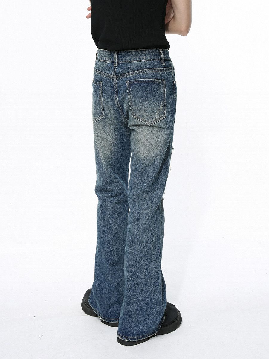 Vintage Men's American Retro Ripped Jeans Size US 32 / EU 48 - 3 Thumbnail