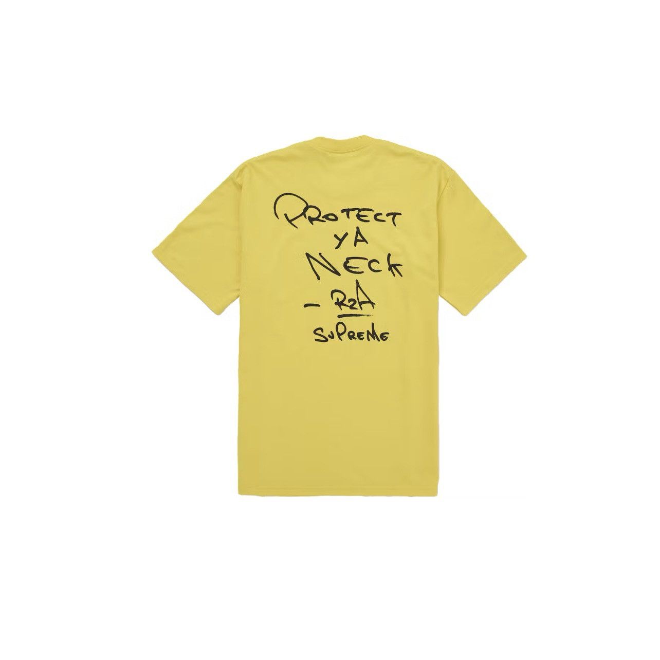 Supreme Supreme Wu Tang Clan Rza Tee Yellow Size: XL Size US XL / EU 56 / 4 - 2 Thumbnail