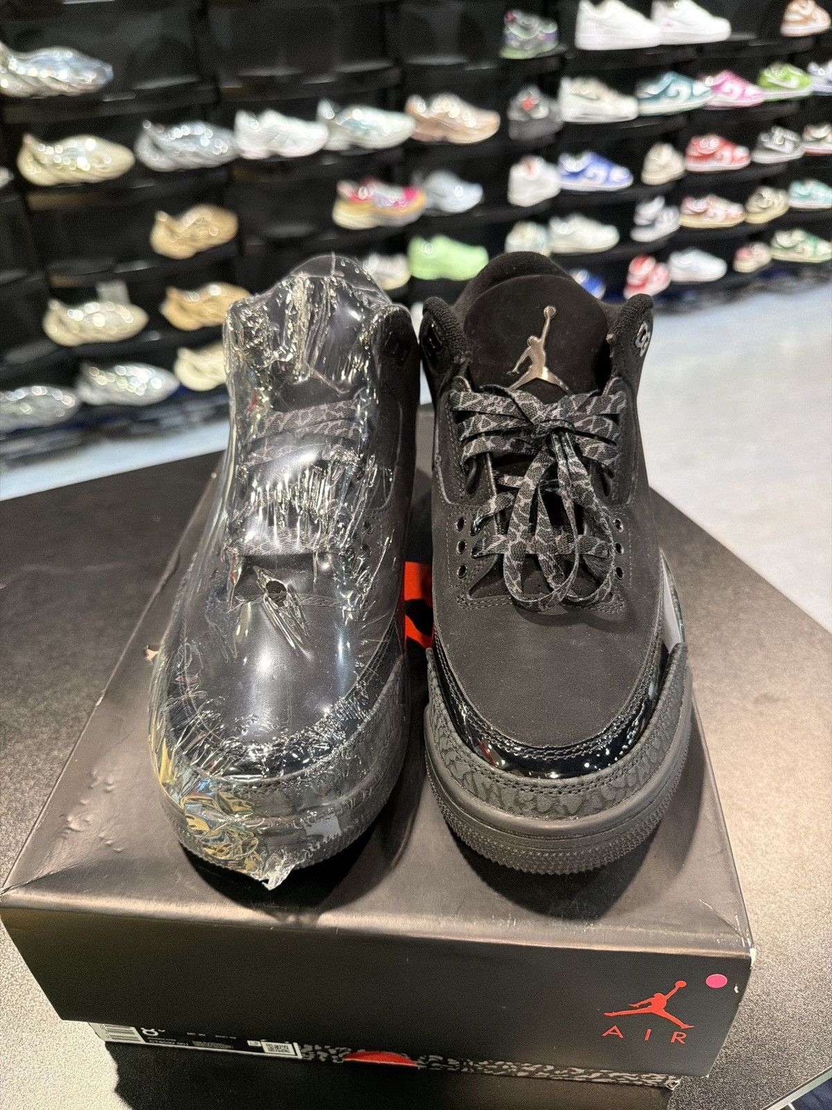 Jordan Brand Jordan 3 Black Cat Size-8.5 Brand New Quick Shipping Size US 8.5 / EU 41-42 - 2 Thumbnail