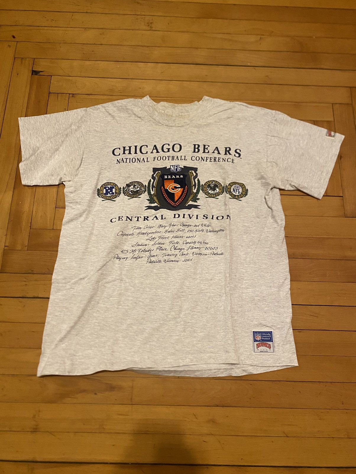 Nutmeg × Vintage Chicago Bears nutmeg T Shirt Size US XL / EU 56 / 4 - 1 Thumbnail