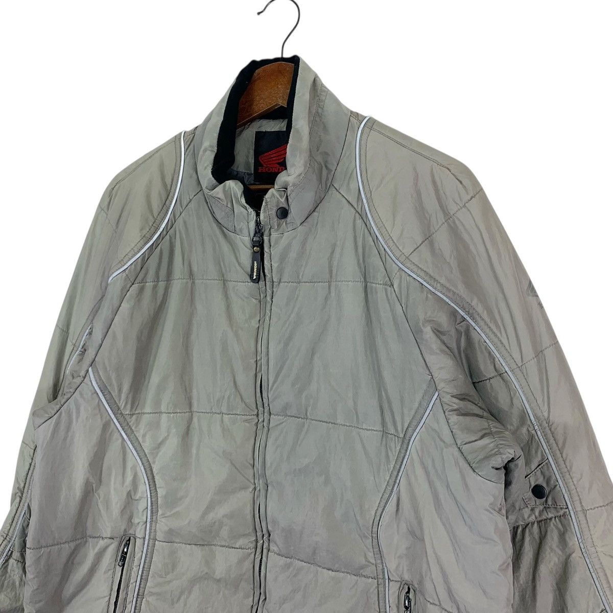 Honda Vintage Honda Racing Full Zipper Puffer Jacket Size US L / EU 52-54 / 3 - 4 Thumbnail