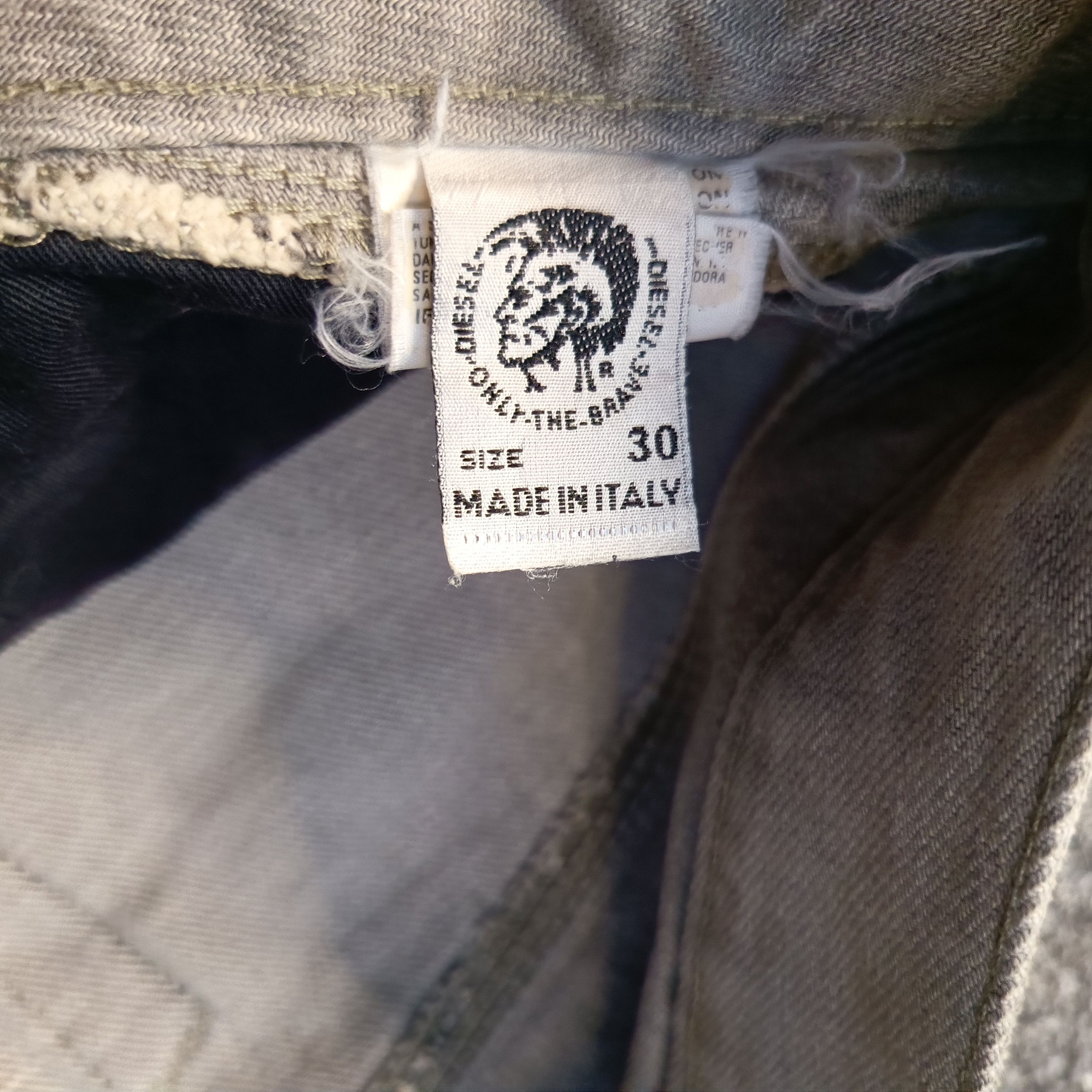 Seditionaries 🔥🔥 Y2k Dirty Earth Diesel Distressed Denim Size US 30 / EU 46 - 10 Thumbnail