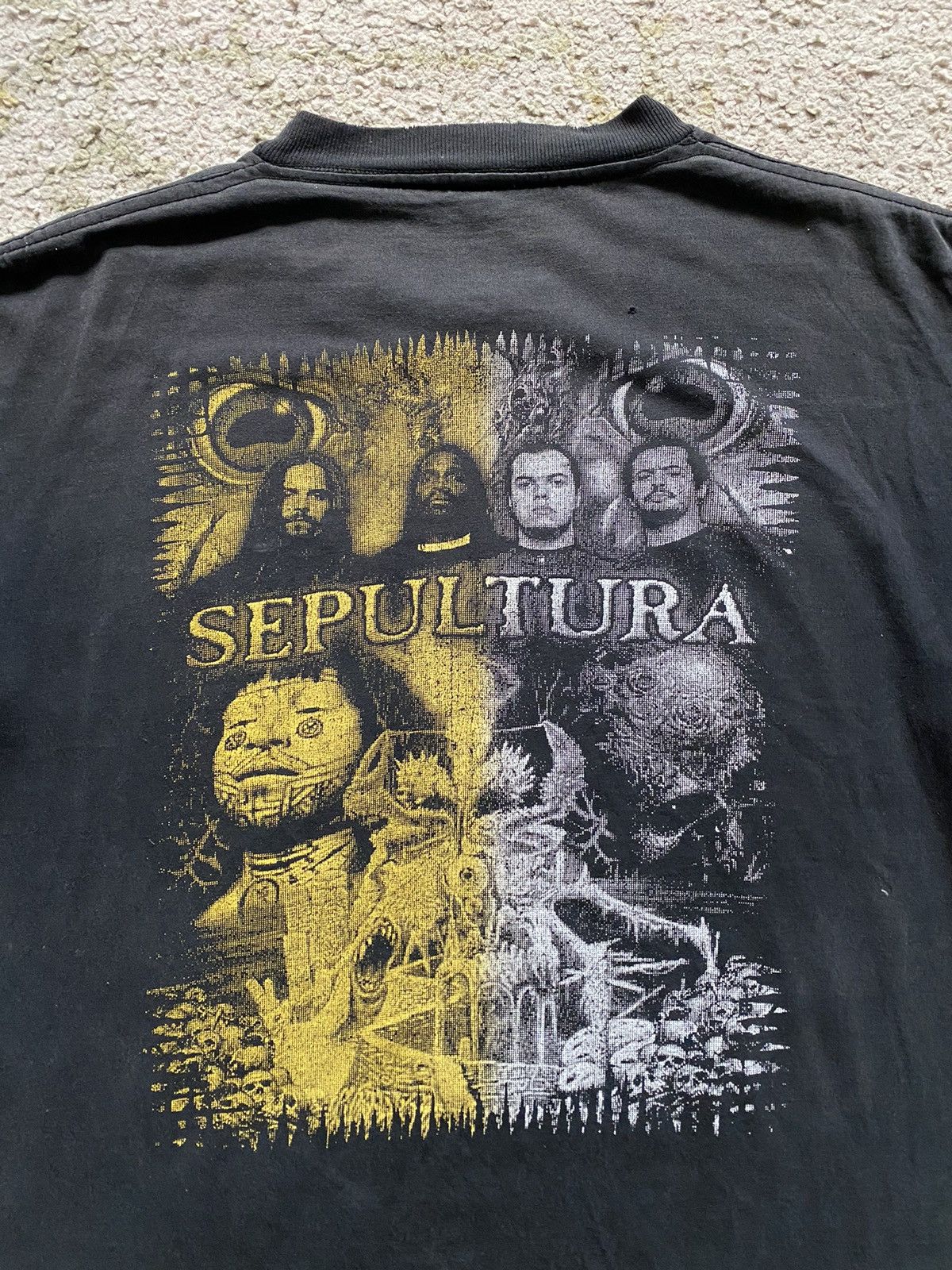 Band Tees Vintage 90’s Sepultura Mexican Bootleg Shirt Size US L / EU 52-54 / 3 - 9 Thumbnail