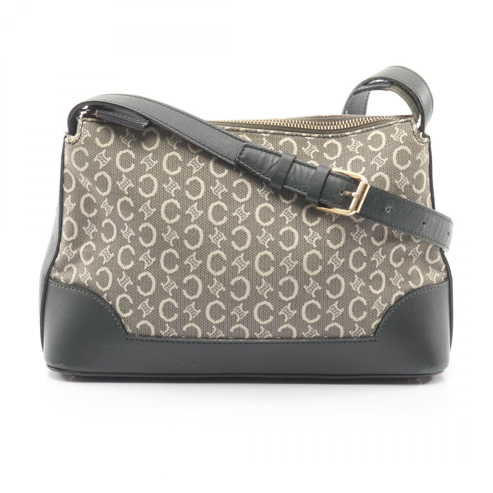 Celine Celine Celine C Macadam Canvas Leather Shoulder Bag Textile Shoulder Bag DUTY FREE for USA Size ONE SIZE - 1 Thumbnail