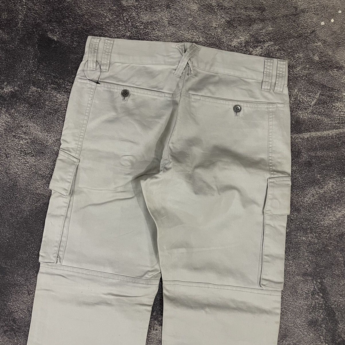 If Six Was Nine × Le Grande Bleu (L.G.B.) × Tornado Mart 90's Katharine hamnett london cargo pants Size US 32 / EU 48 - 4 Thumbnail