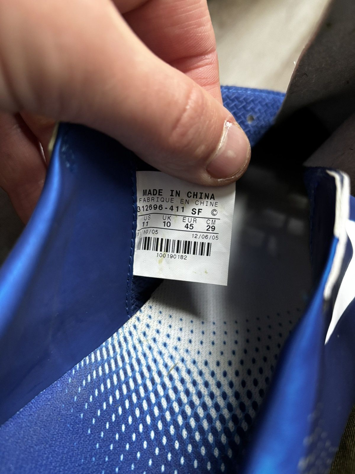 Nike 2005 Nike Mercurial Vapor Talaria III R9 FG RARE Ronaldo Size US 11 / EU 44 - 7 Thumbnail