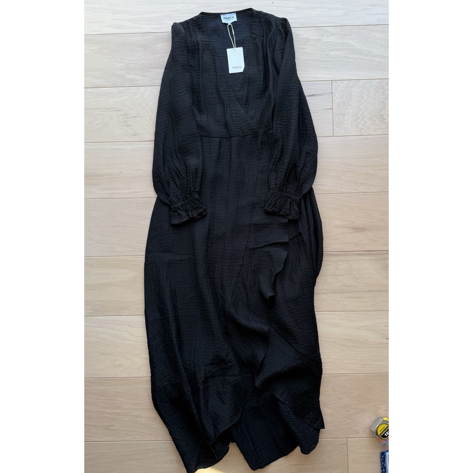 FRNCH Frnch Paris Taisy Woven Dress XS Summer Glam Boho Designer Size XS / US 0-2 / IT 36-38 - 2 Thumbnail