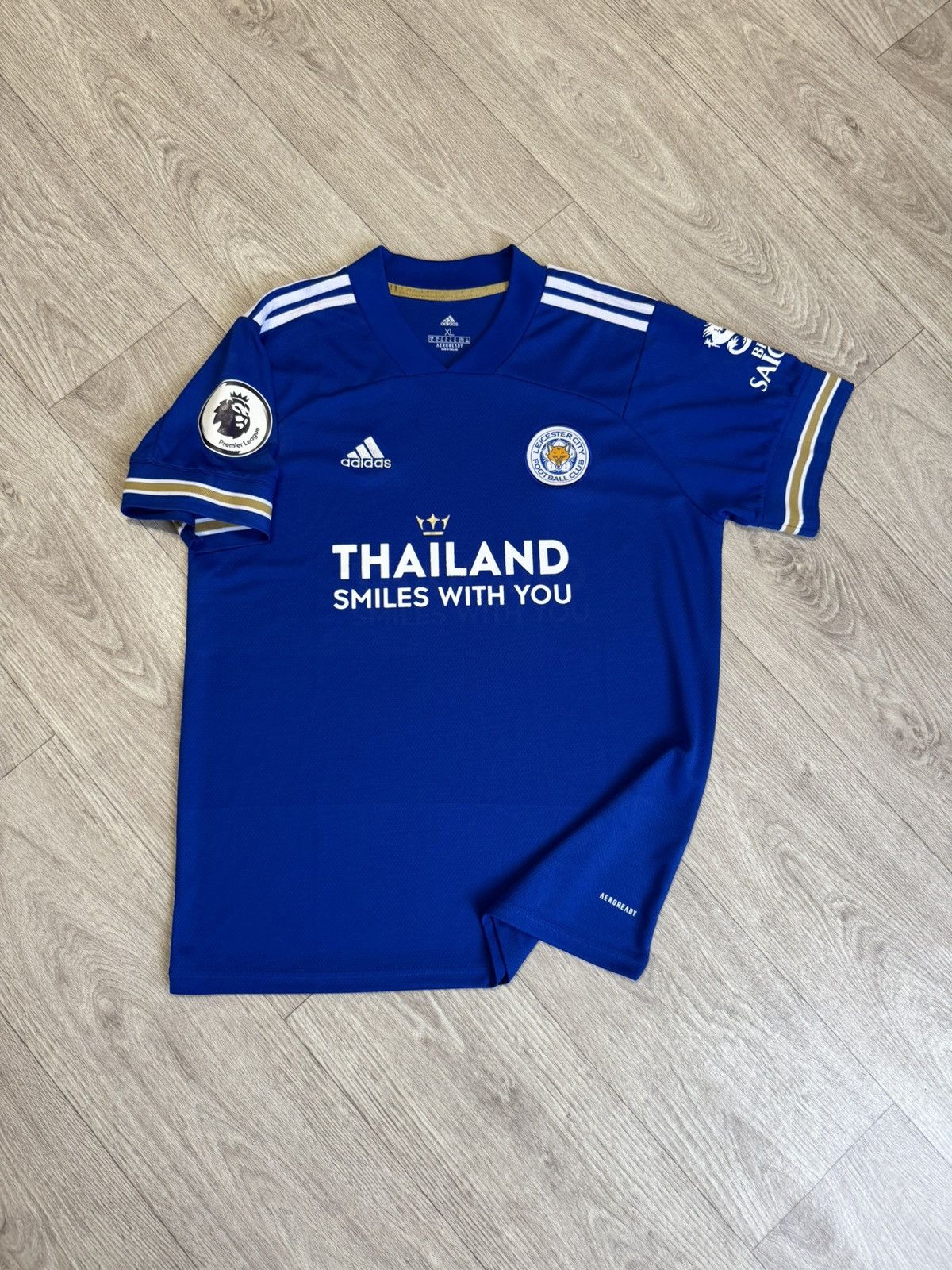 Adidas 🔷Adidas Leicester City 2020/21 Soccer jersey🔷 Size US XL / EU 56 / 4 - 1 Thumbnail