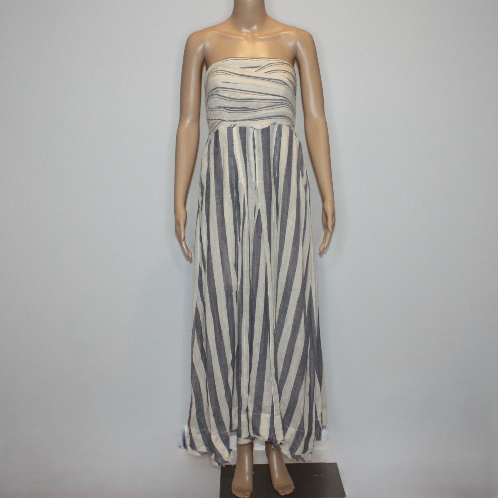Free People Stripe Me Up Strapless Midi Dress in size Medium $168 Size M / US 6-8 / IT 42-44 - 9 Thumbnail