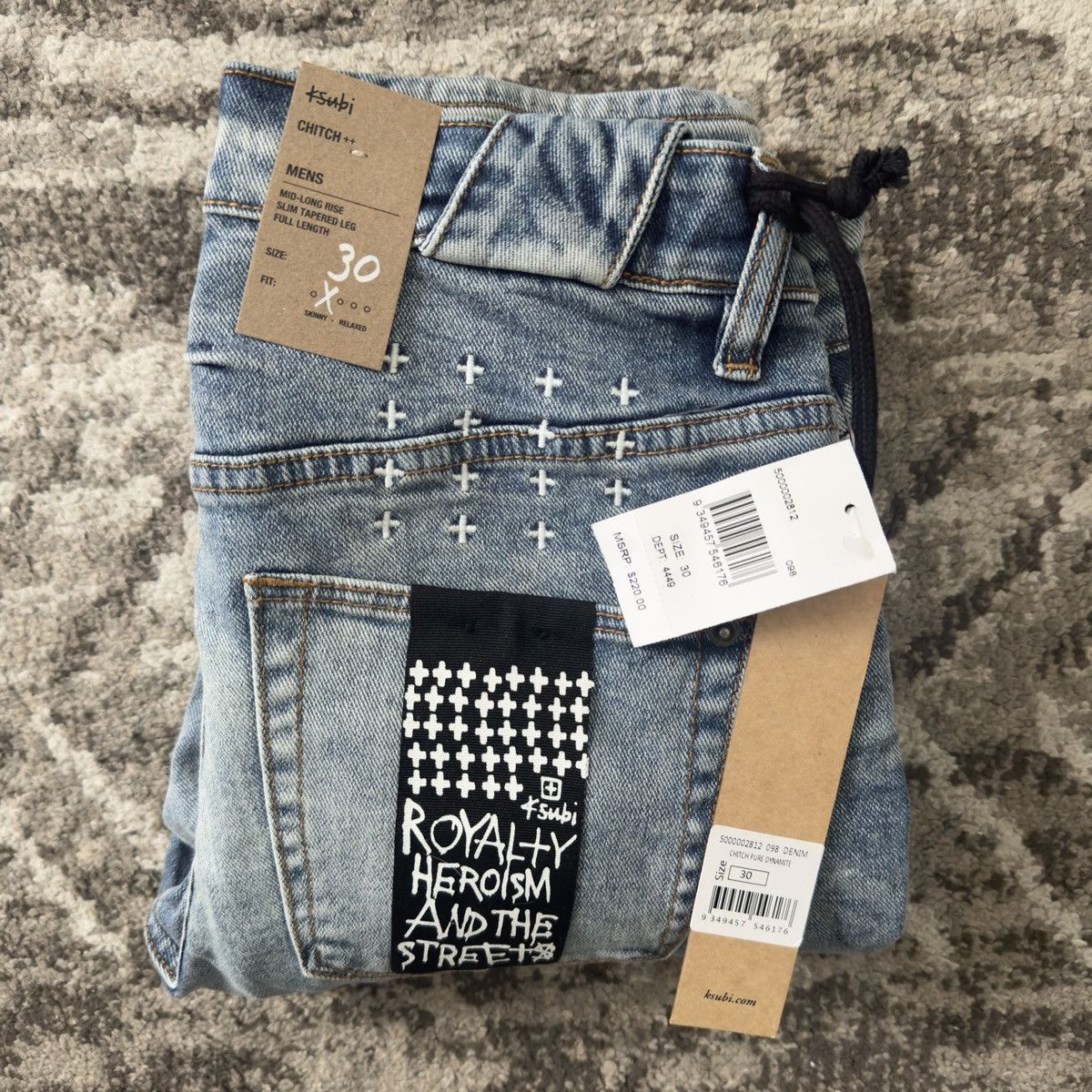 Ksubi Ksubi Chitch Slim Fit Jeans Size US 30 / EU 46 - 1 Thumbnail