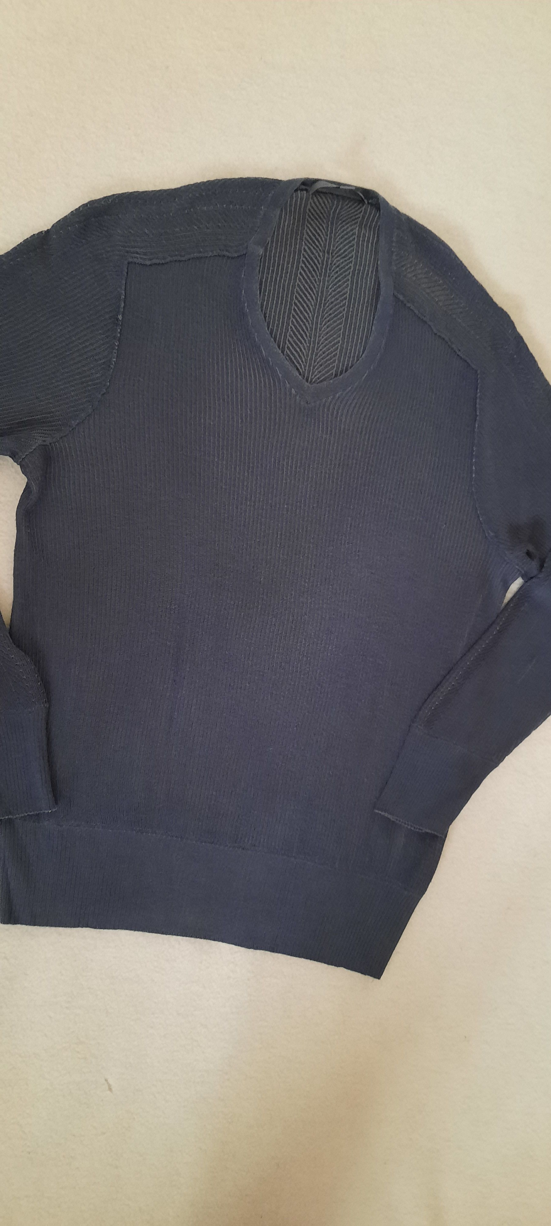 John Varvatos JOHN VARVATOS Men's Sweater Grayish Green Size M Size US M / EU 48-50 / 2 - 2 Thumbnail