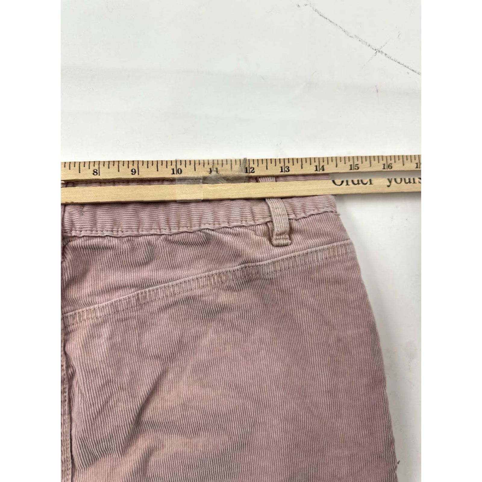 Bdg Urban Outfitters BDG Pink Corduroy Mini Skirt, Size 2, Women Size 26" / US 2 / IT 38 - 7 Thumbnail