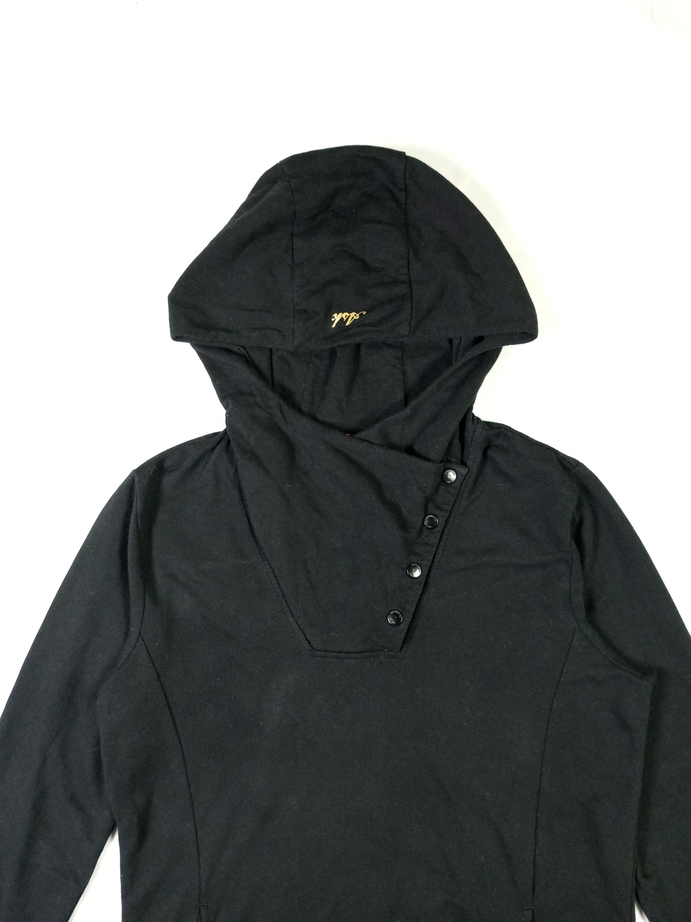 If Six Was Nine Ask Enquired Asymmetrival Rick Owen Style Crazy Hoodie Size US L / EU 52-54 / 3 - 4 Thumbnail