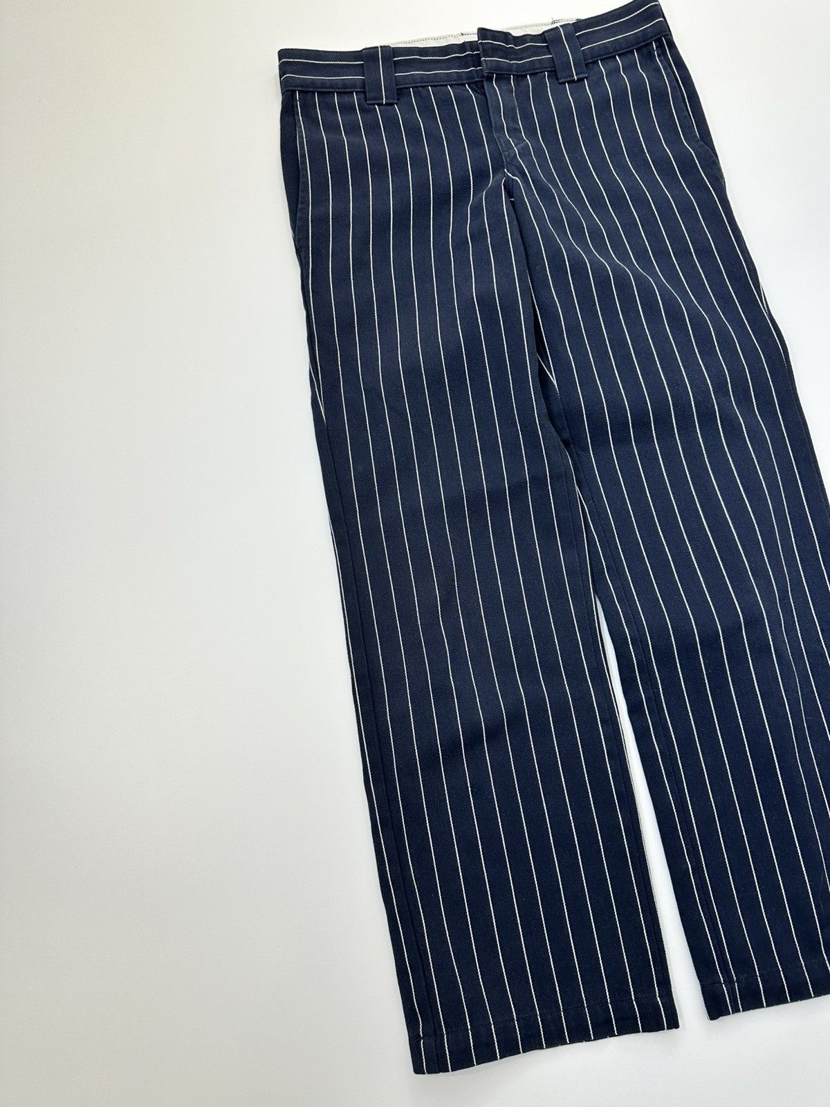 Dickies Dickies Stripped Work Pants 28x30 Vintage Blue Size US 28 / EU 44 - 5 Thumbnail