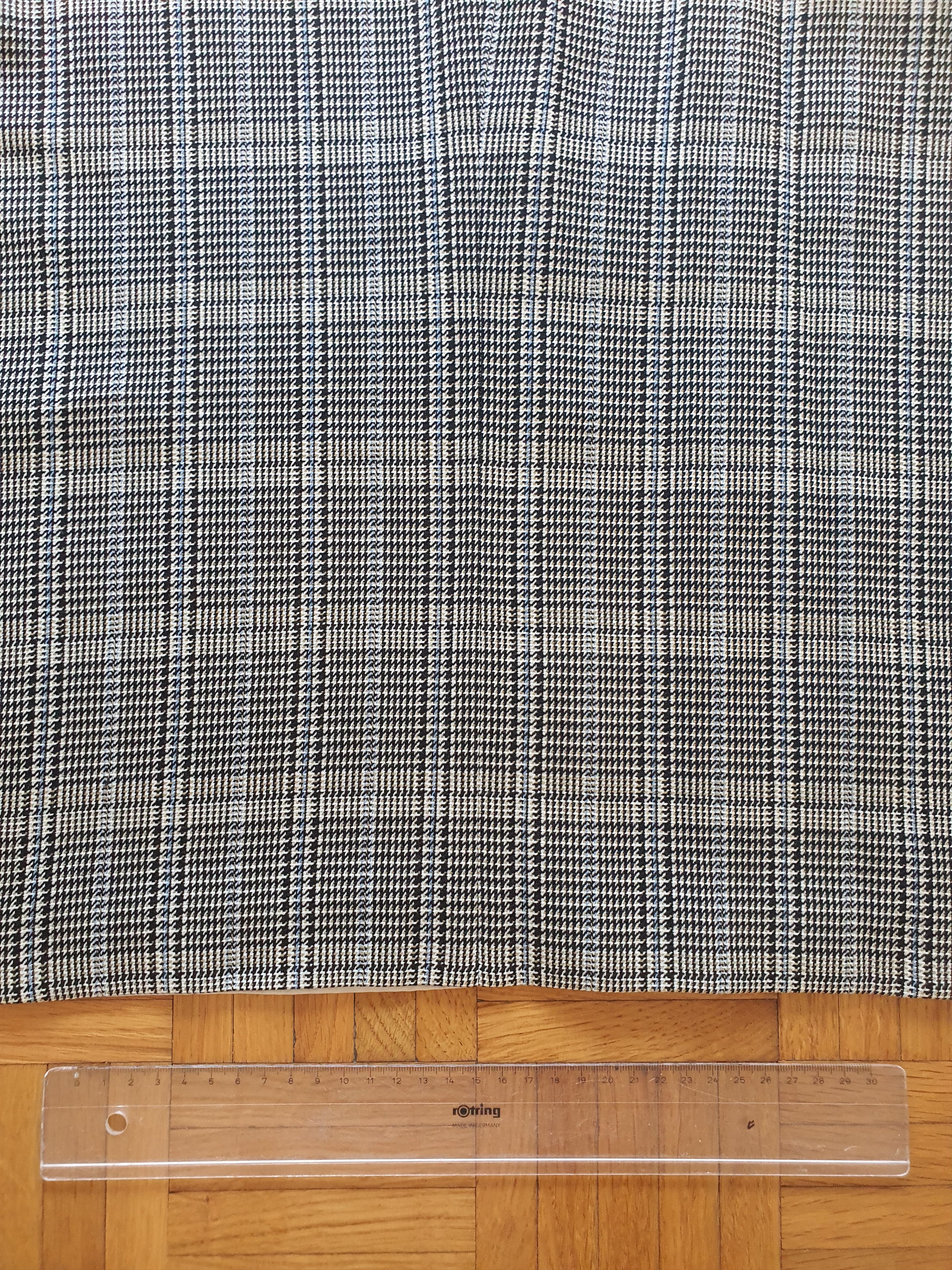 Pierre Cardin Vintage Sports Coat Jacket (Made in France) - Glenplaid Size 42R - 8 Thumbnail