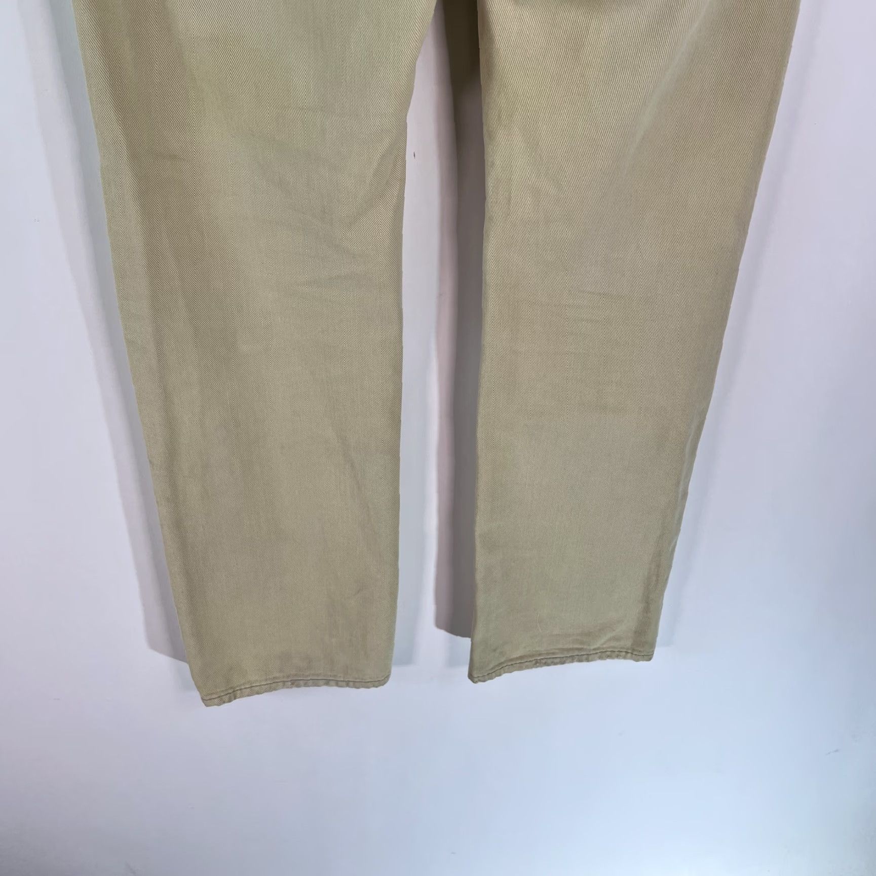 American Eagle Outfitters American Eagle Outfitters Mens Jeans Beige Denim Straight Leg Casual Size 32X34 Size US 32 / EU 48 - 7 Thumbnail