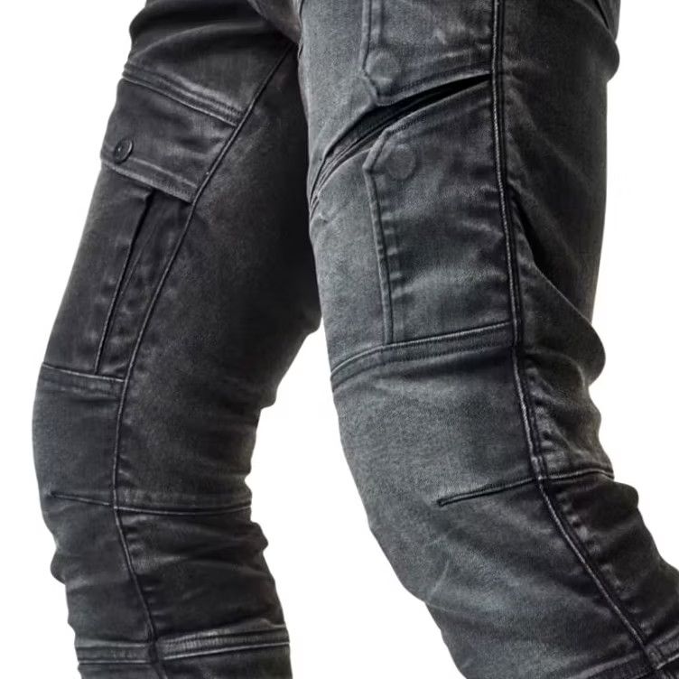 G-Star G-Star Raw Skinny Jeans Mens 33x32 Gray Airblaze Axinite Cobler New Size US 33 - 2 Thumbnail