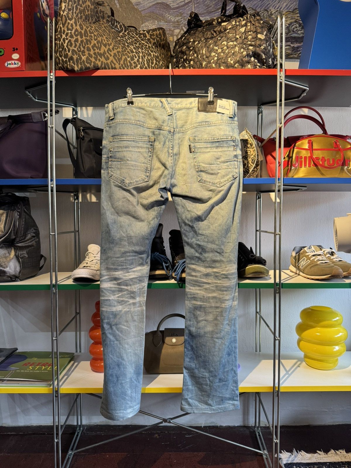 00s tornado mart flare denim レースアップ お兄系 Tornado Mart Lace-Up Flared Denim – Paroxa Studios