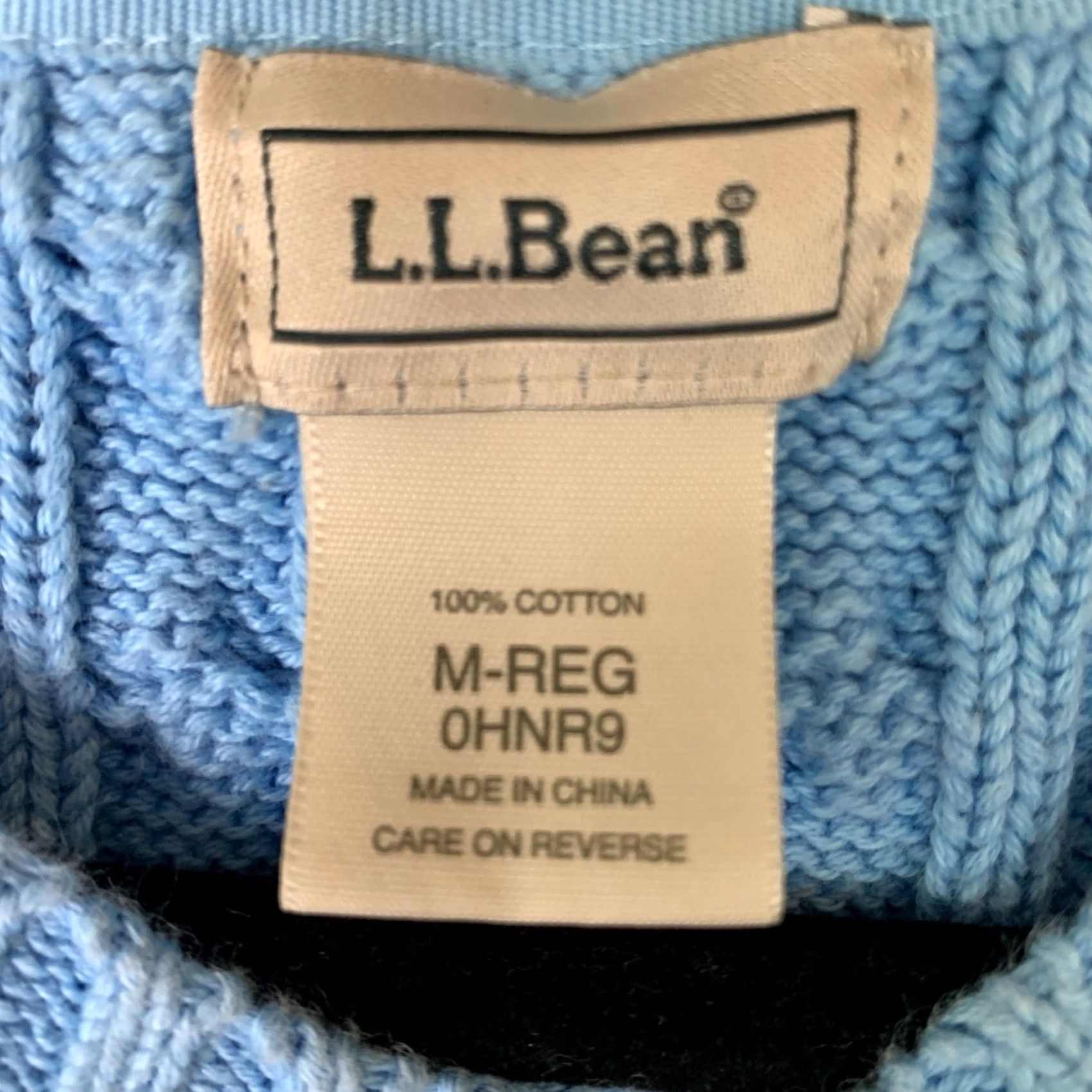 Vintage VINTAGE LL Bean Cardigan Sweater Womens M Blue Cable Knit Button Front Preppy Y2K Size M / US 6-8 / IT 42-44 - 3 Thumbnail