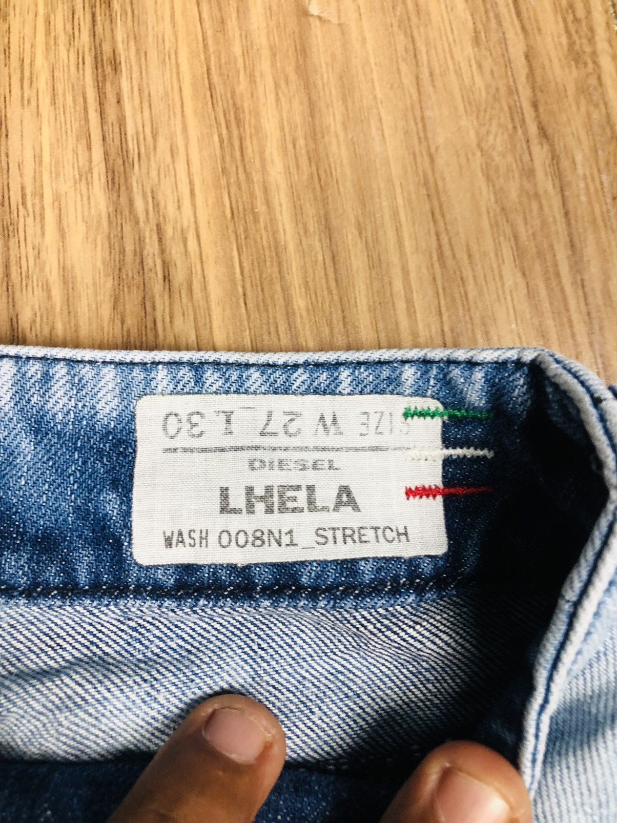 Diesel Diesel Industry Distress Jeans (35) Size US 27 - 14 Thumbnail
