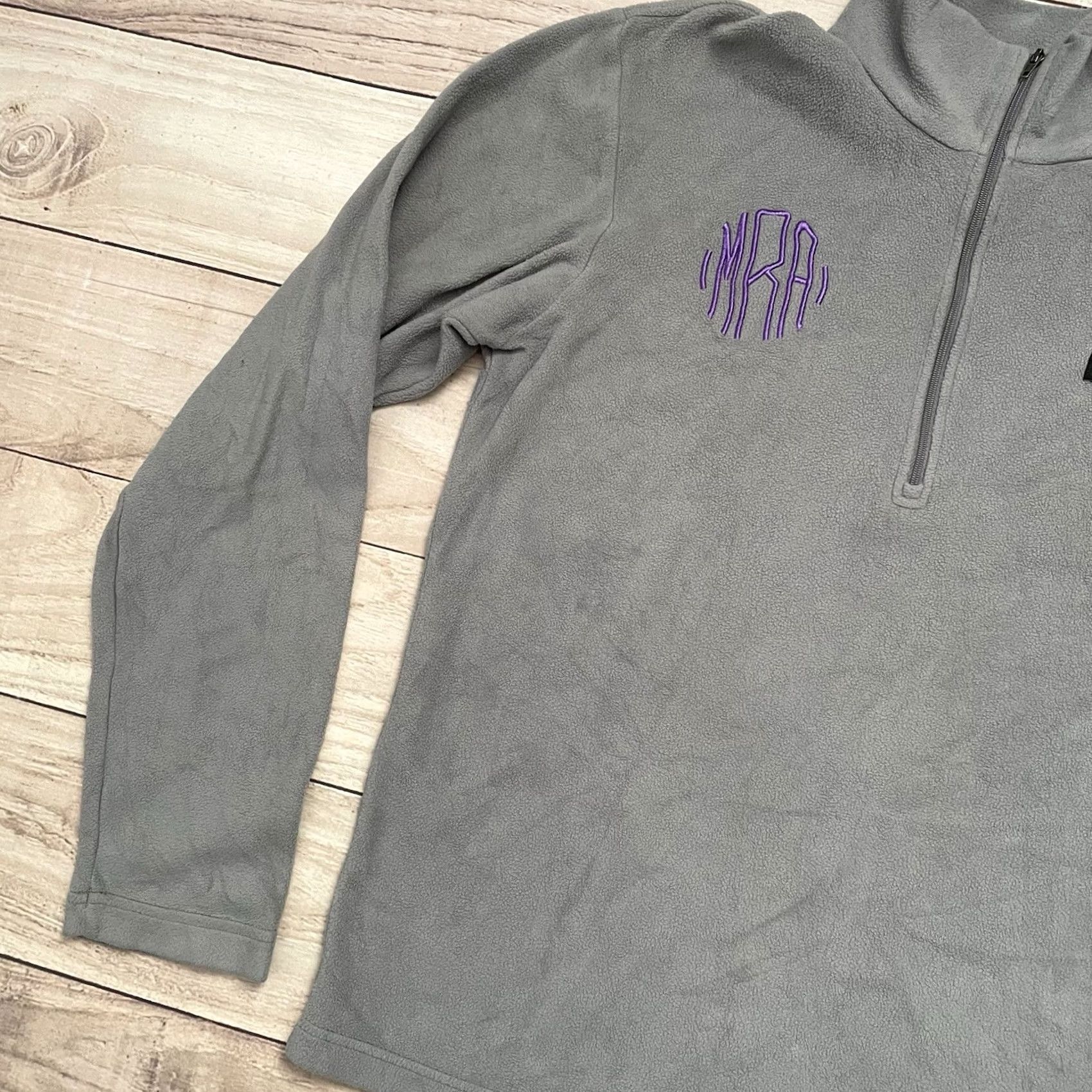 Patagonia Patagonia Synchilla Mens Small Pullover Gray Fleece 1/4 Zip Logo Jacket Size US S / EU 44-46 / 1 - 3 Thumbnail