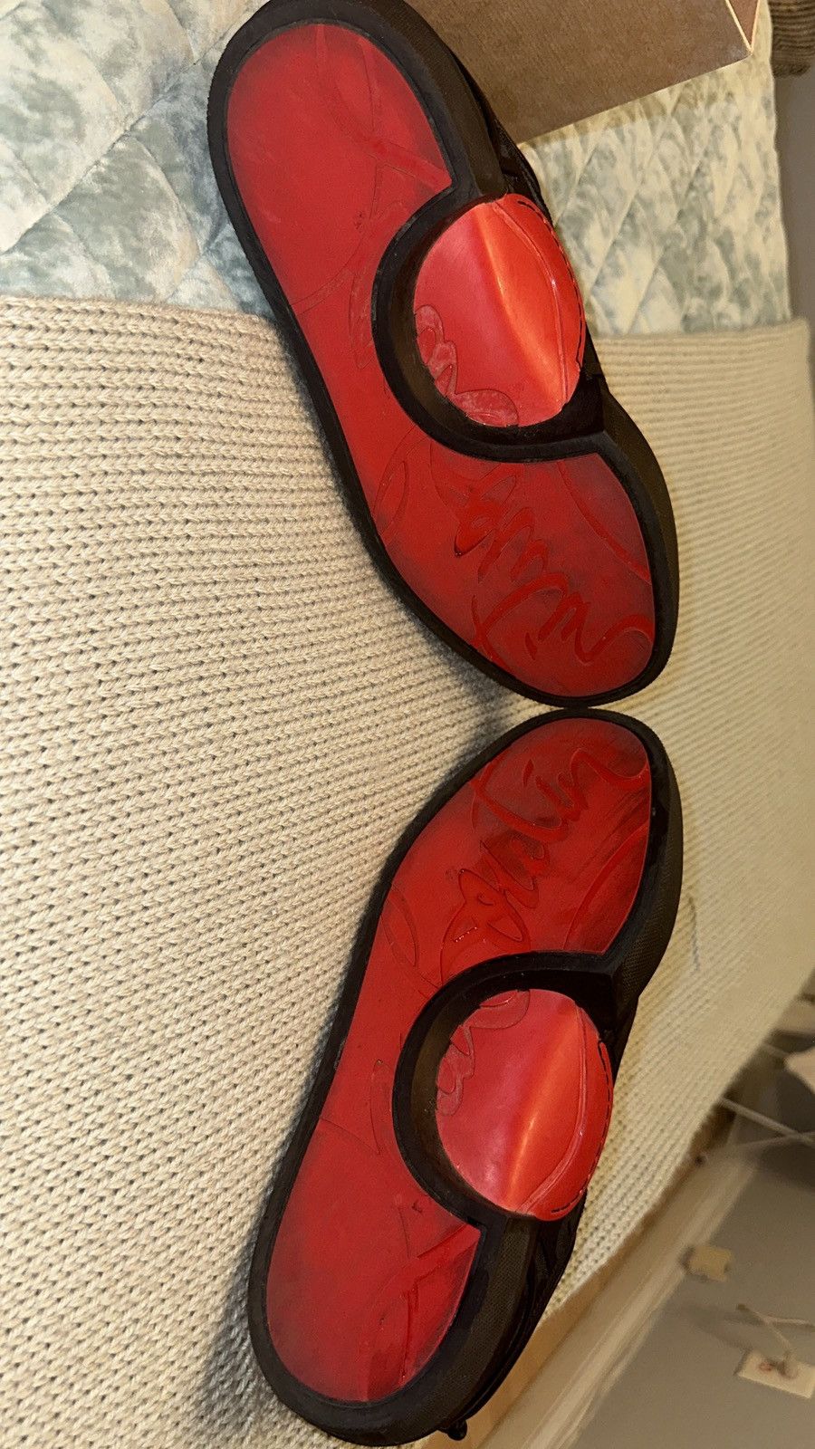 Christian Louboutin Red Bottom Sneakers Size US 8 / EU 41 - 4 Thumbnail