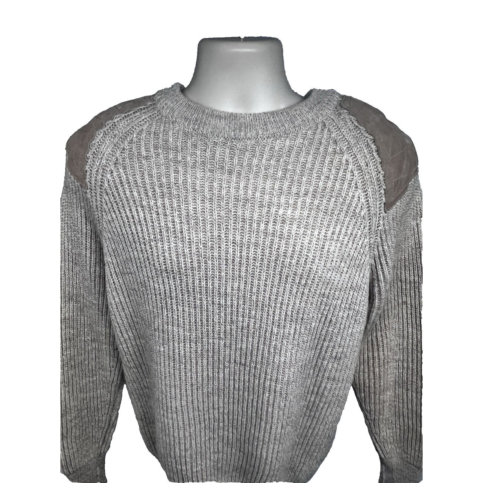 Vintage Vintage St Michael Wool UK Fisherman Knit Sweater S/M Beige Size US S / EU 44-46 / 1 - 6 Thumbnail