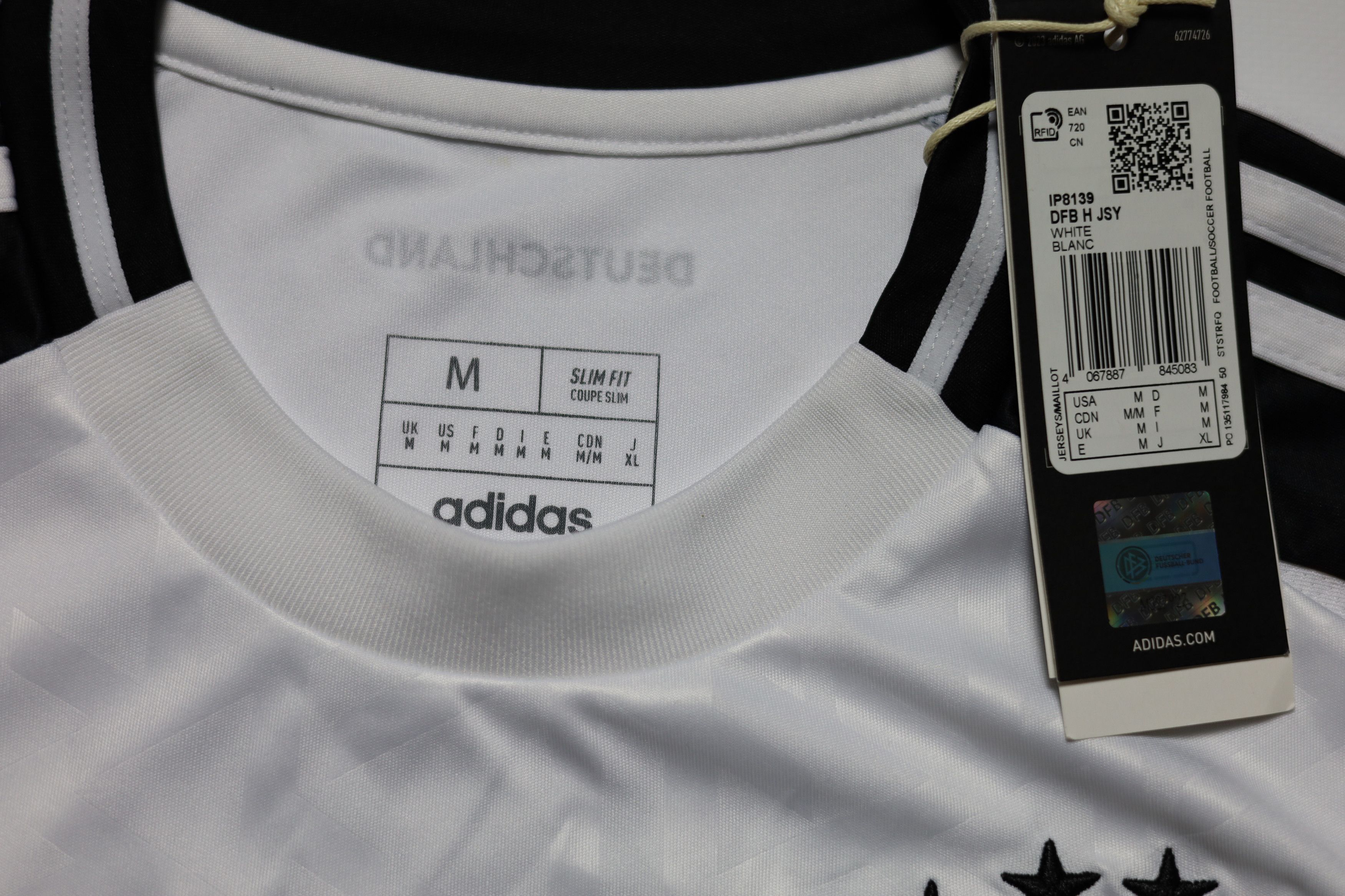 Adidas Germany 2024 2025 Home Soccer Jersey Florian Wirtz Adidas Size US M / EU 48-50 / 2 - 7 Thumbnail