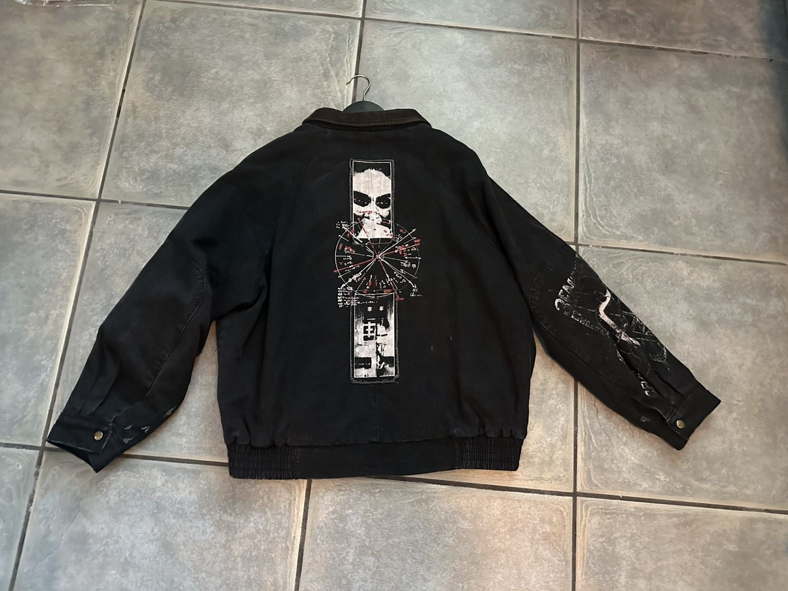 Enfants Riches Deprimes Enfants Riches Déprimés Black CONSTRUCTIVIST HUNTING JACKET Size US L / EU 52-54 / 3 - 4 Thumbnail